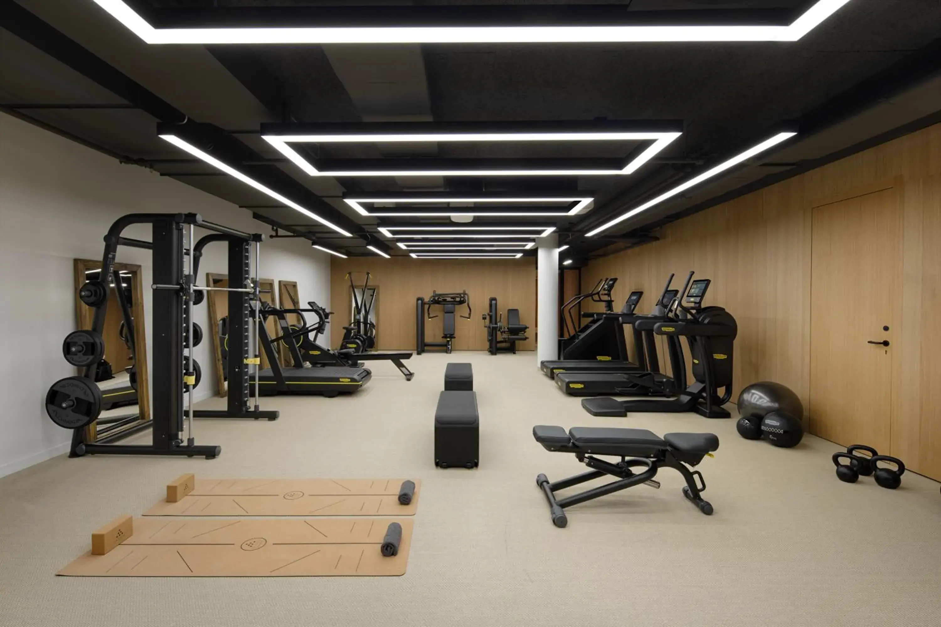 Fitness centre/facilities in Six Senses Crans-Montana Fitness centre/facilities in Six Senses Crans-Montana