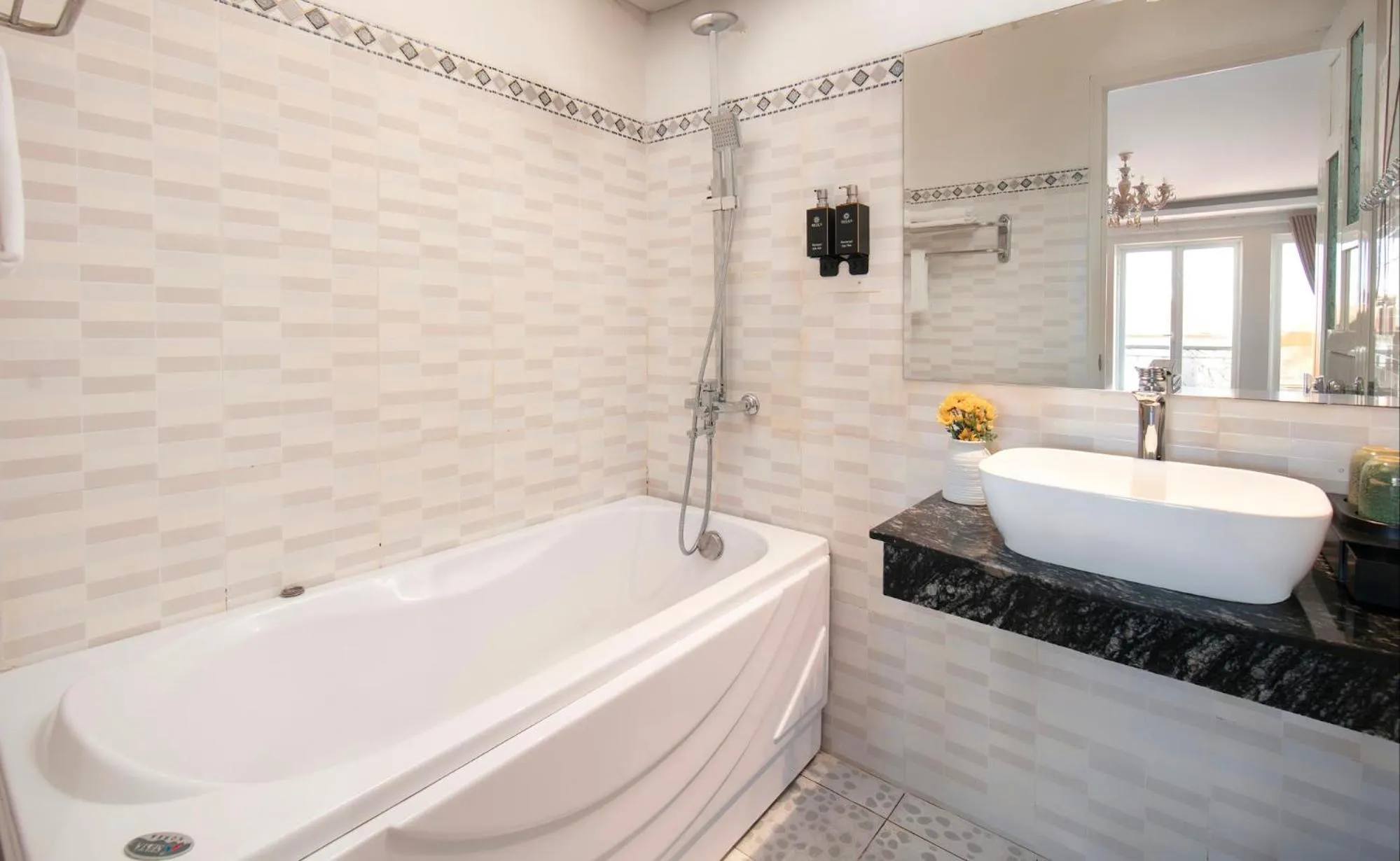 Bathroom in Delica Premium Hotel