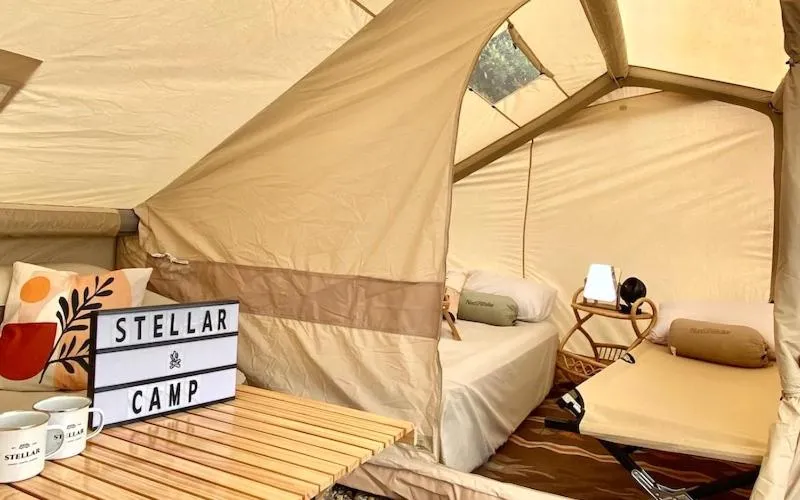 Bed in Stellar GoldenHill Cameron