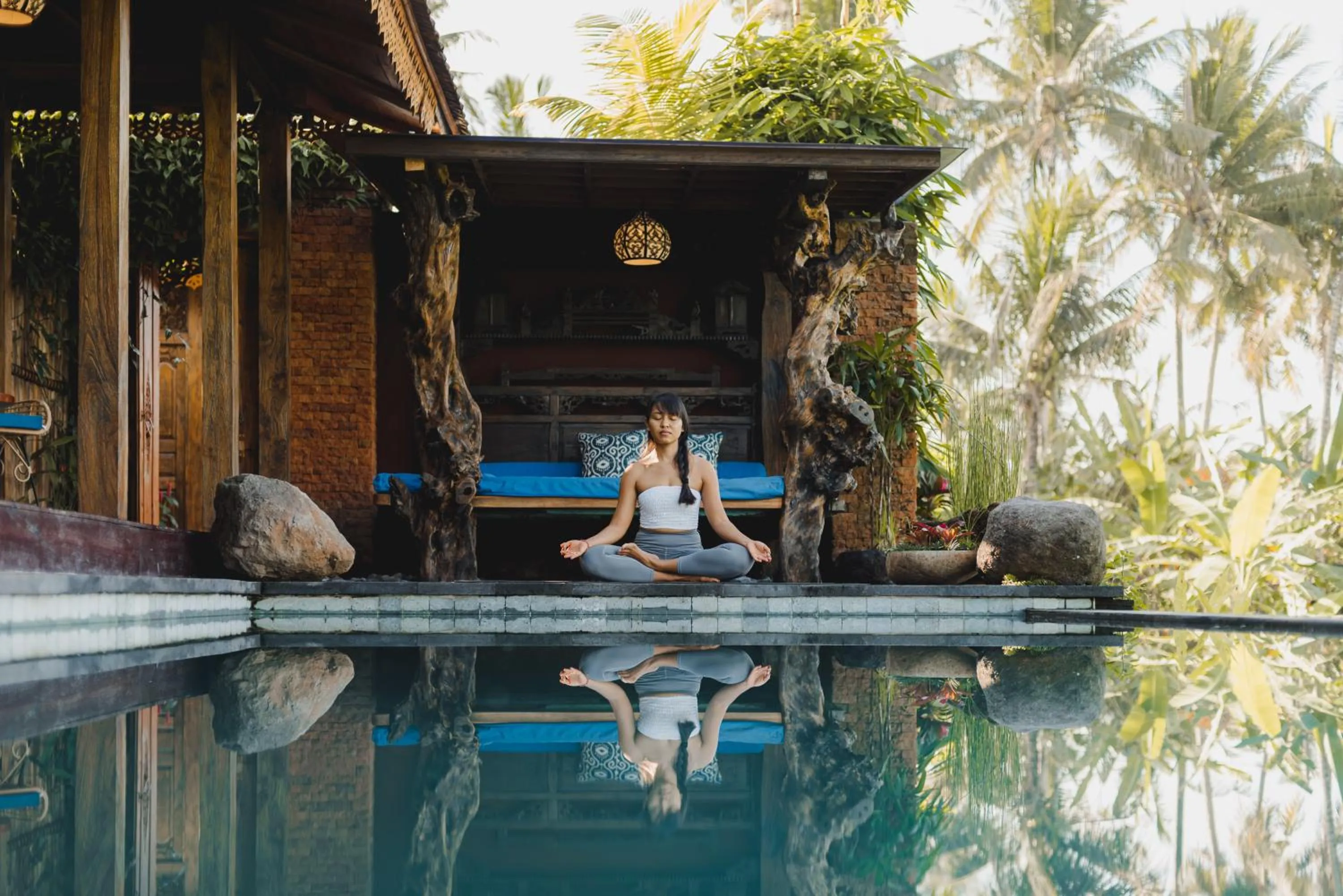 Guests in Airsania Ubud Antique Villas