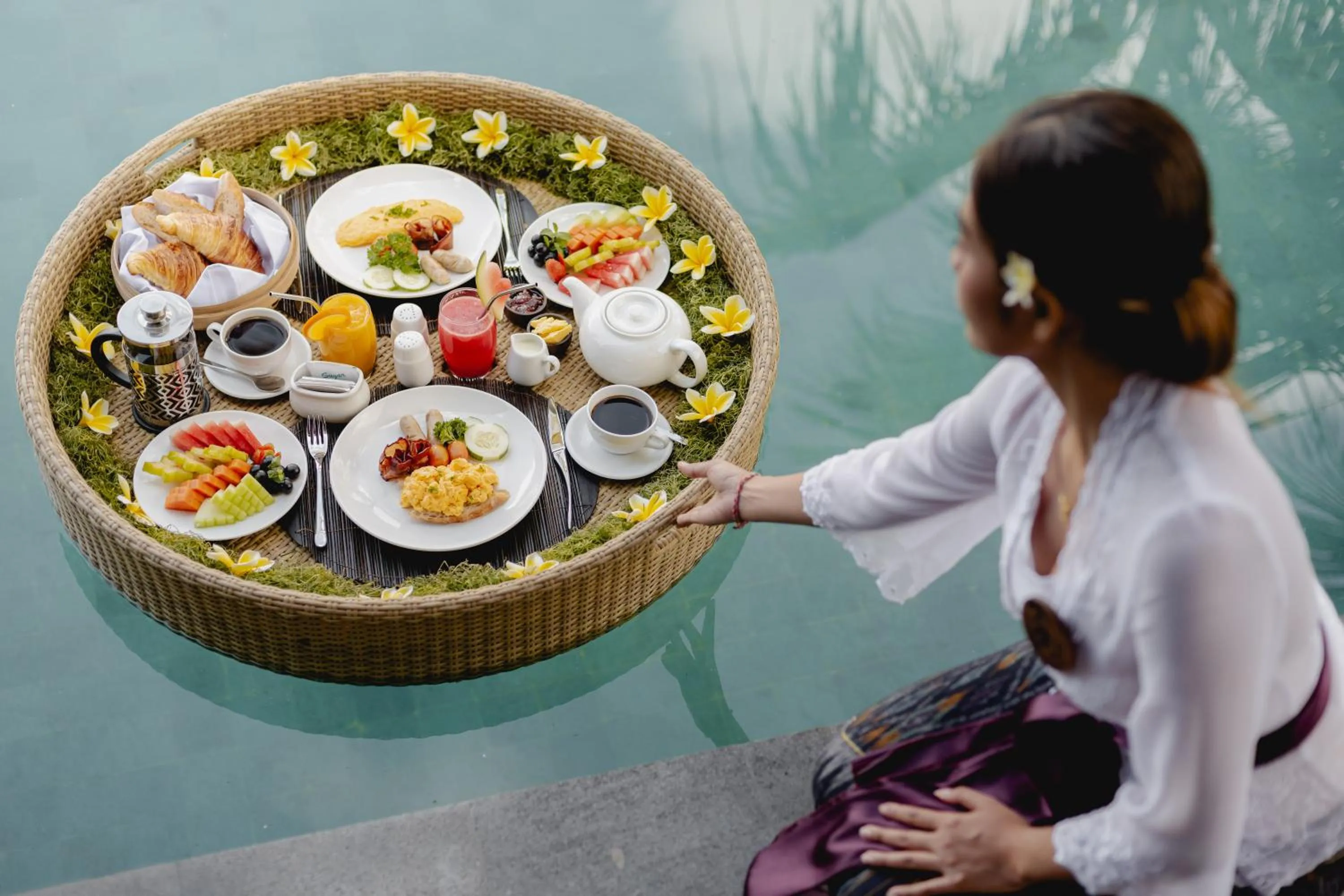 People in Airsania Ubud Antique Villas