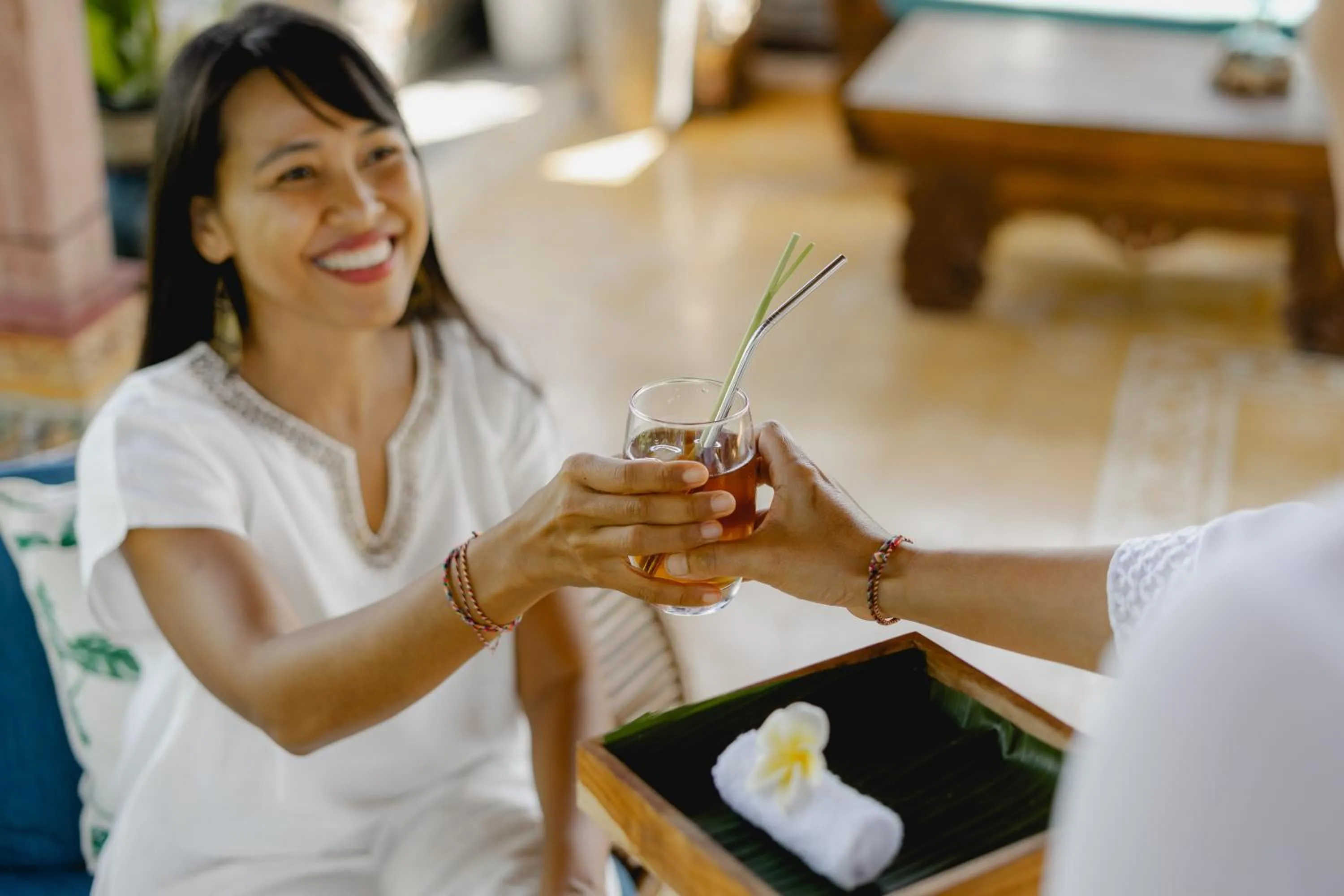 Staff in Airsania Ubud Antique Villas