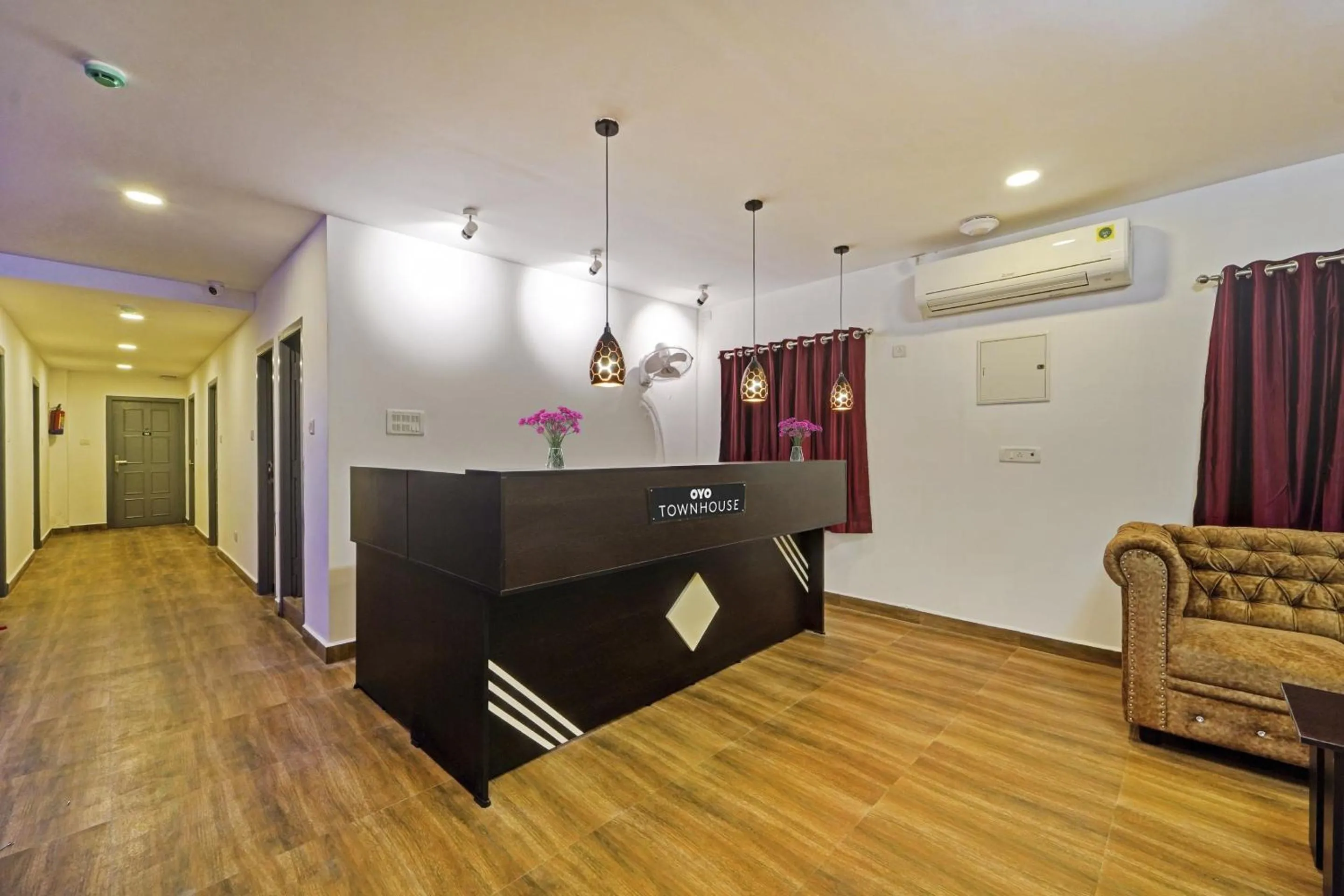 Lobby or reception in Super Townhouse ORCHID RESIDENCY Near T.Nagar