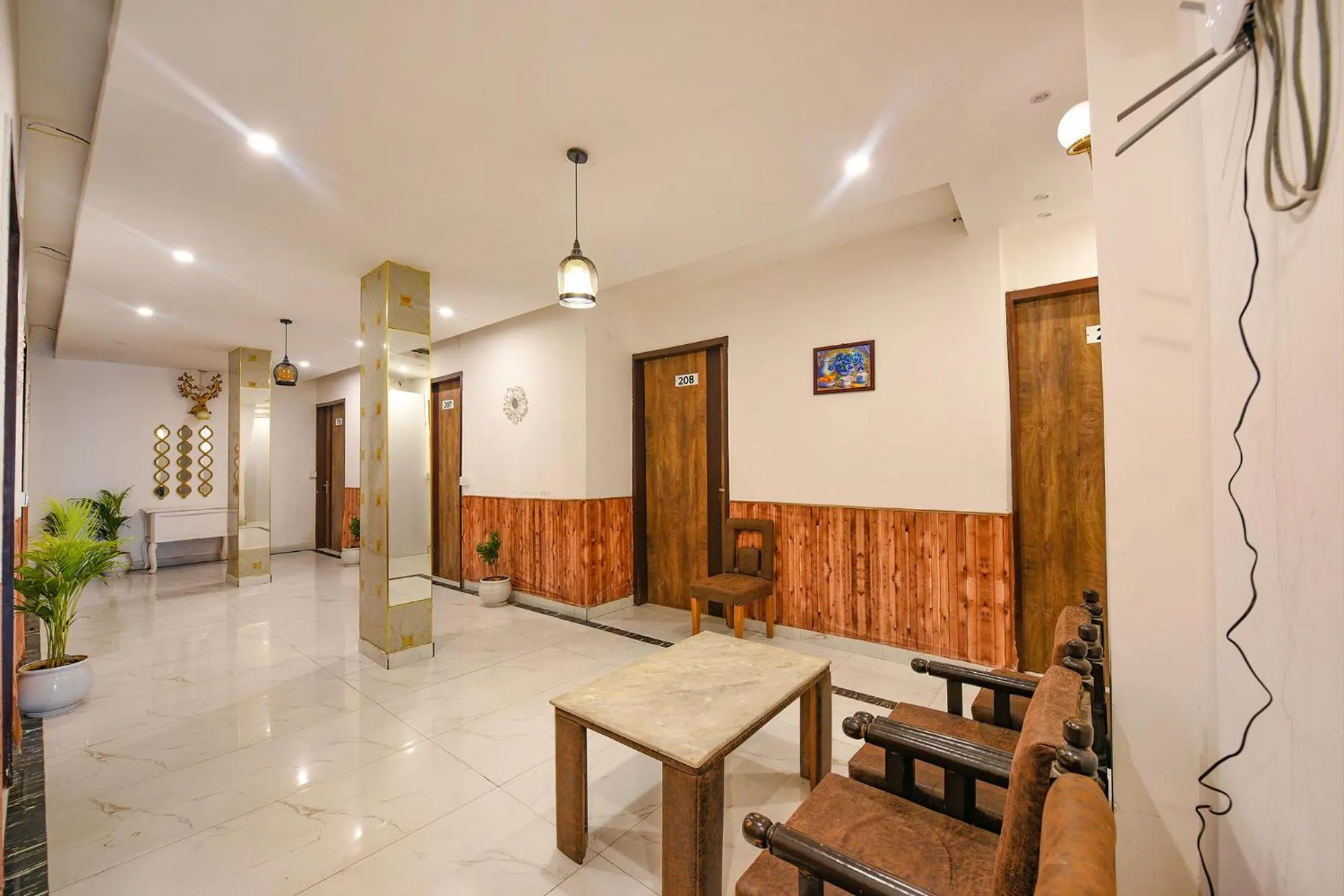 Lobby or reception in FabHotel The Dreams