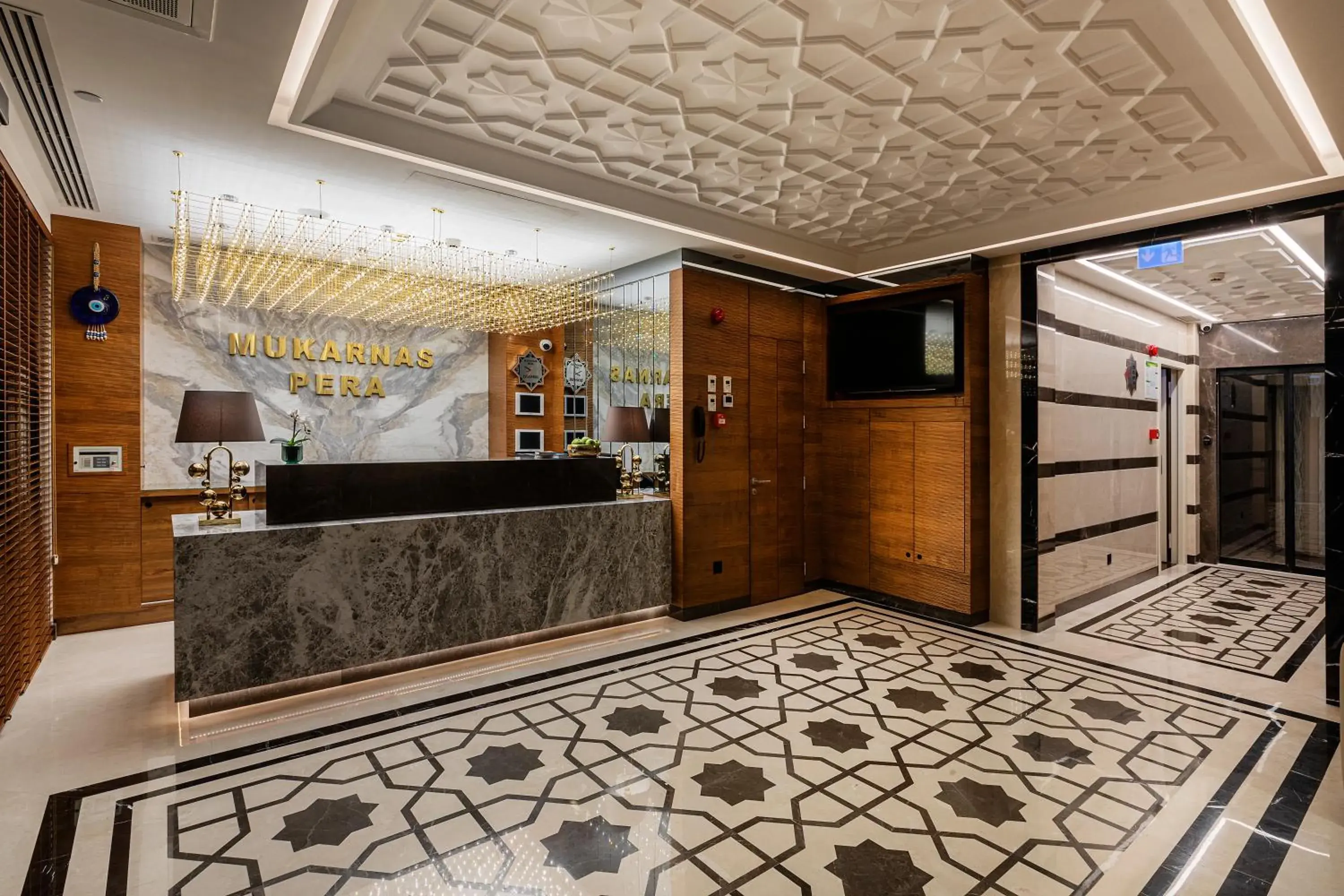 Lobby or reception in Mukarnas Pera Hotel Lobby or reception in Mukarnas Pera Hotel