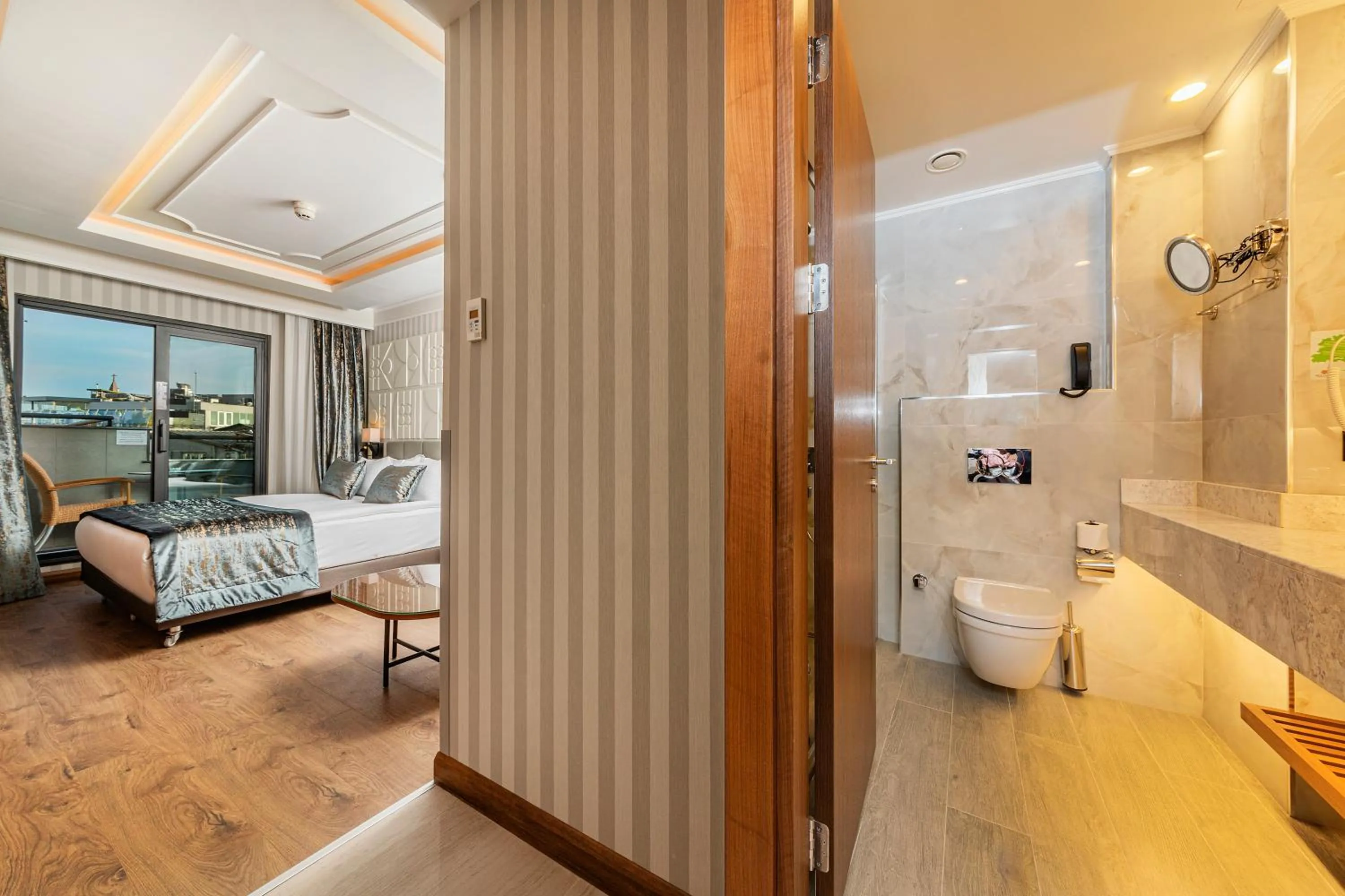 Bathroom in Mukarnas Pera Hotel