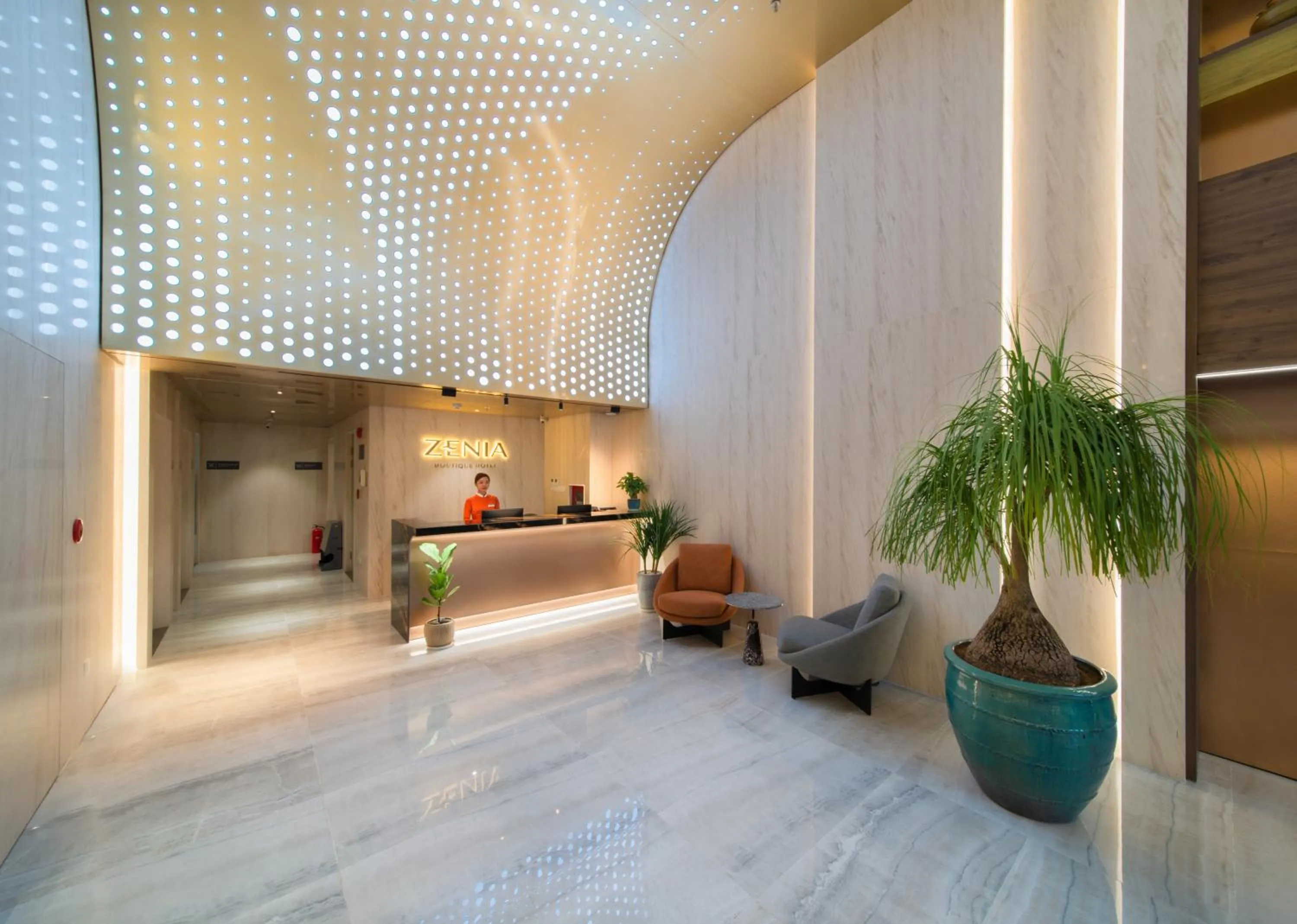 Lobby or reception in Zenia Boutique Hotel Nha Trang