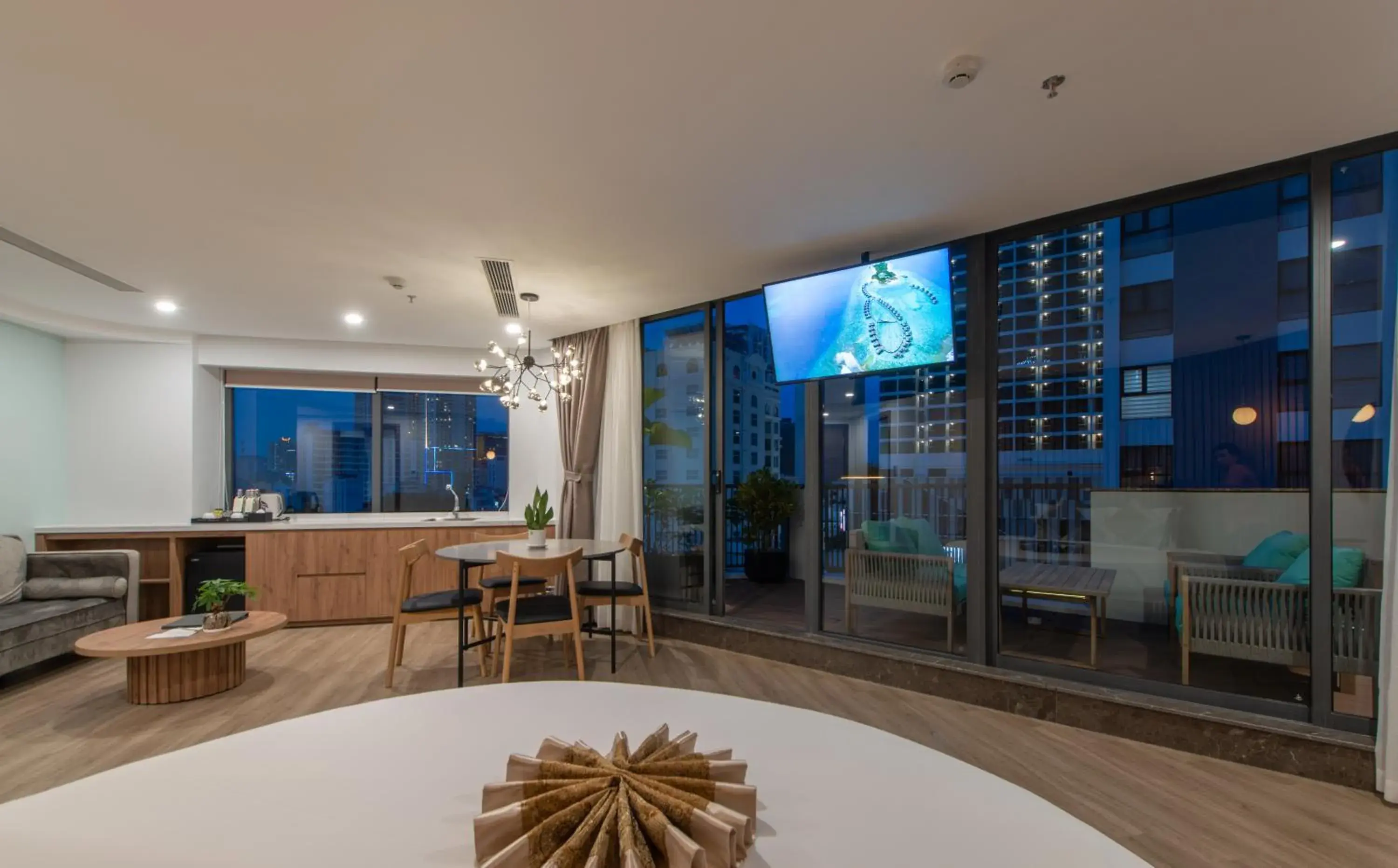 Living room in Zenia Boutique Hotel Nha Trang Living room in Zenia Boutique Hotel Nha Trang