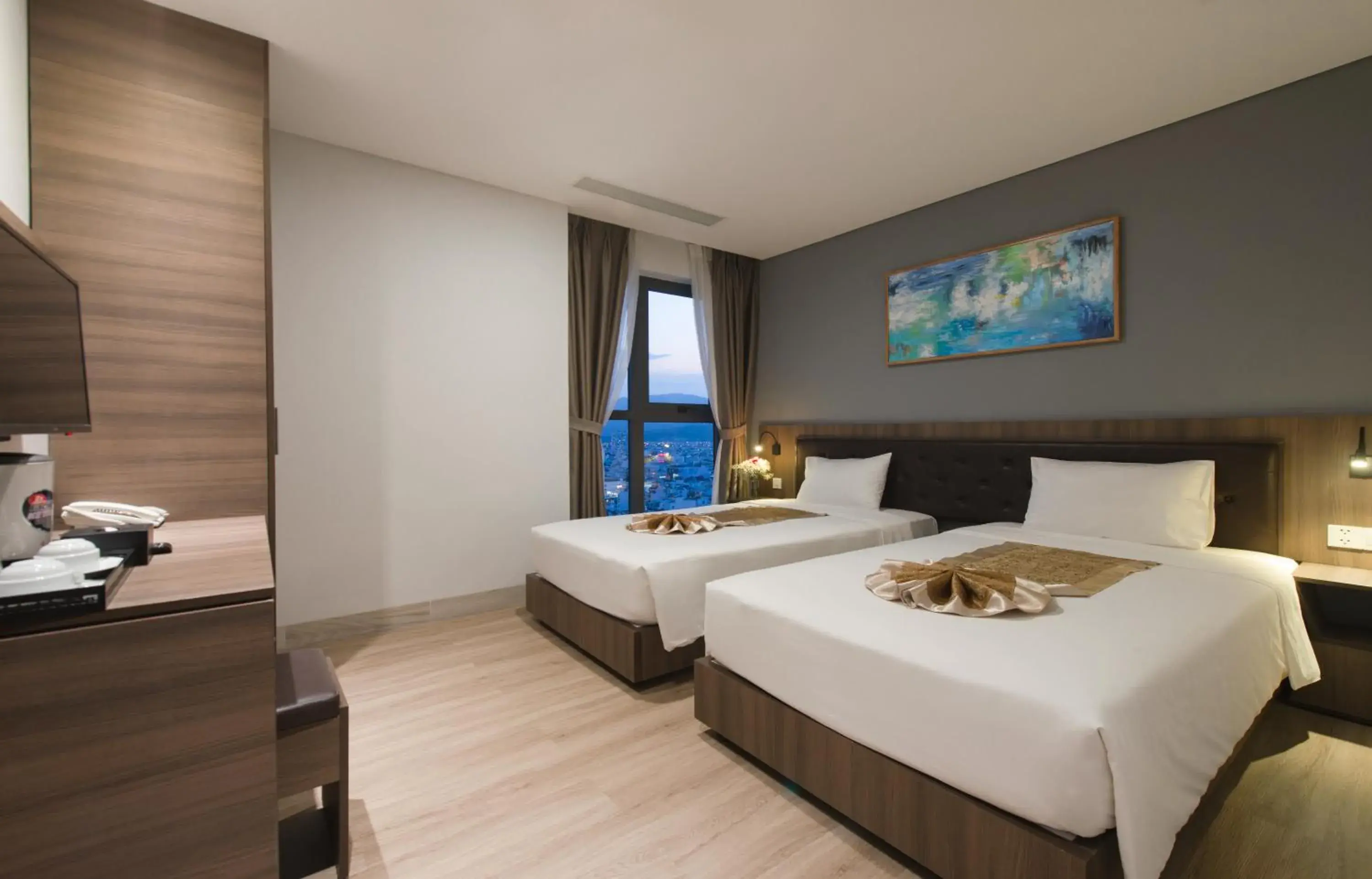 Deluxe Twin with City View in Zenia Boutique Hotel Nha Trang Deluxe Twin with City View in Zenia Boutique Hotel Nha Trang