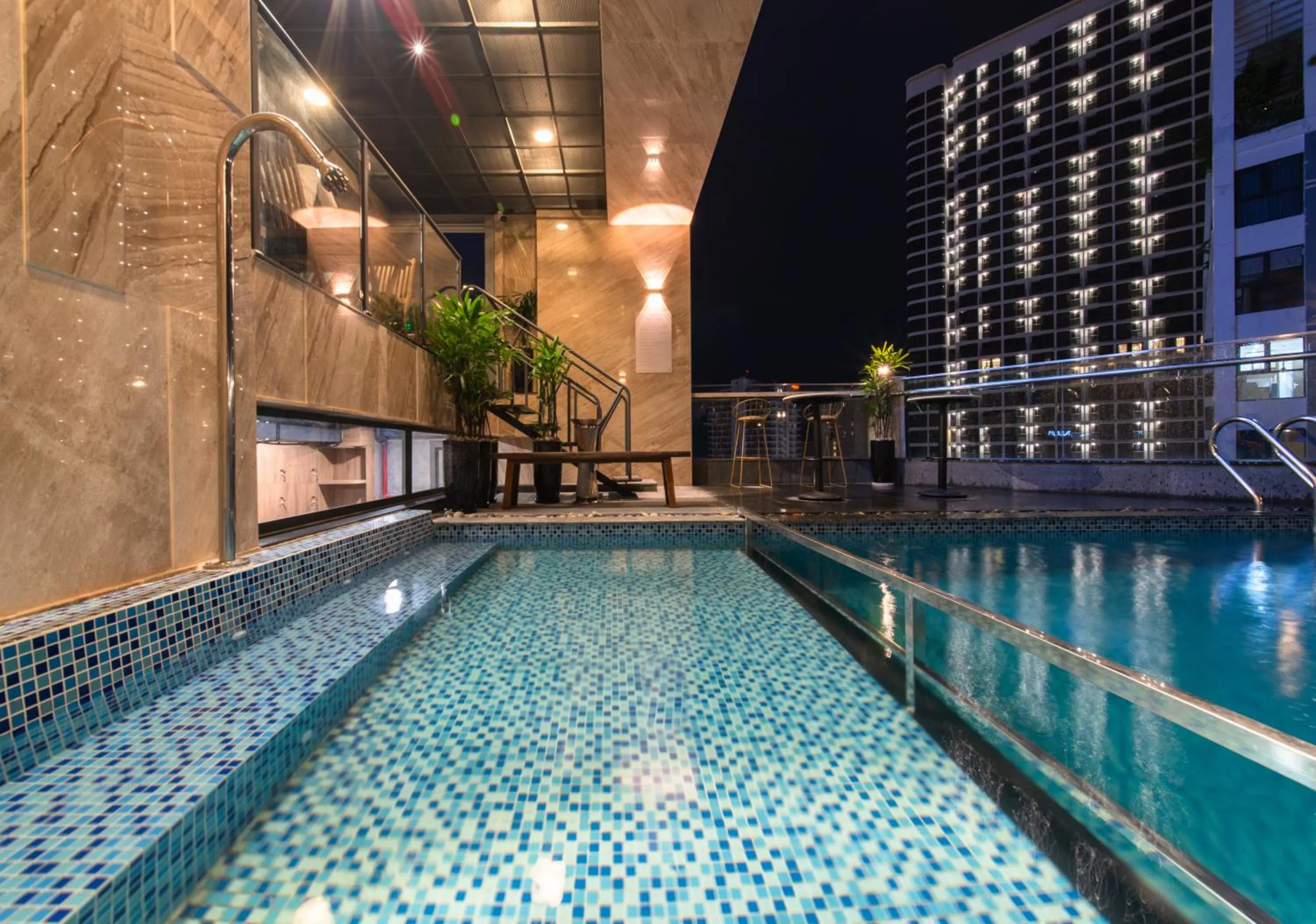 Swimming pool in Zenia Boutique Hotel Nha Trang