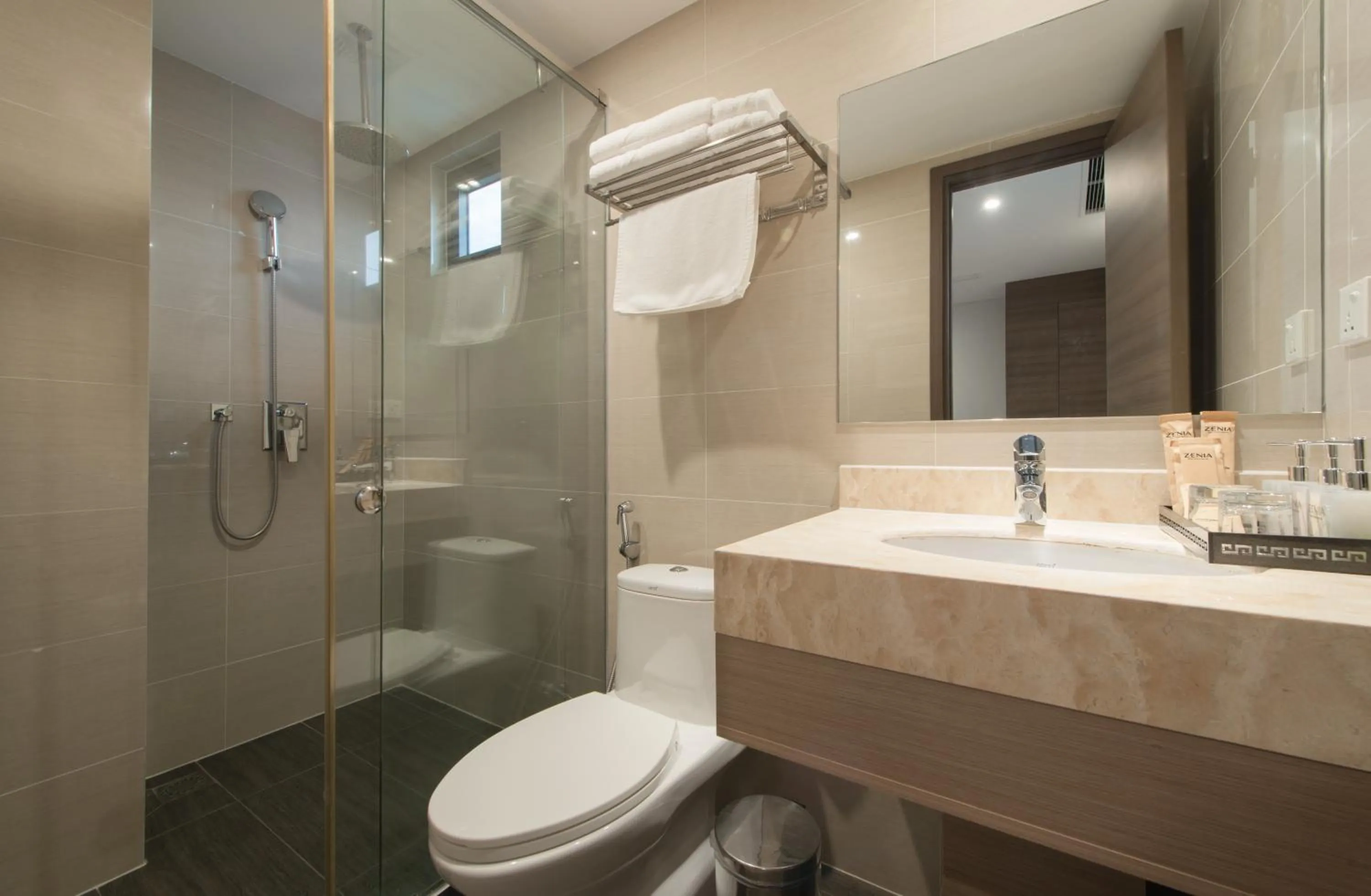 Toilet in Zenia Boutique Hotel Nha Trang