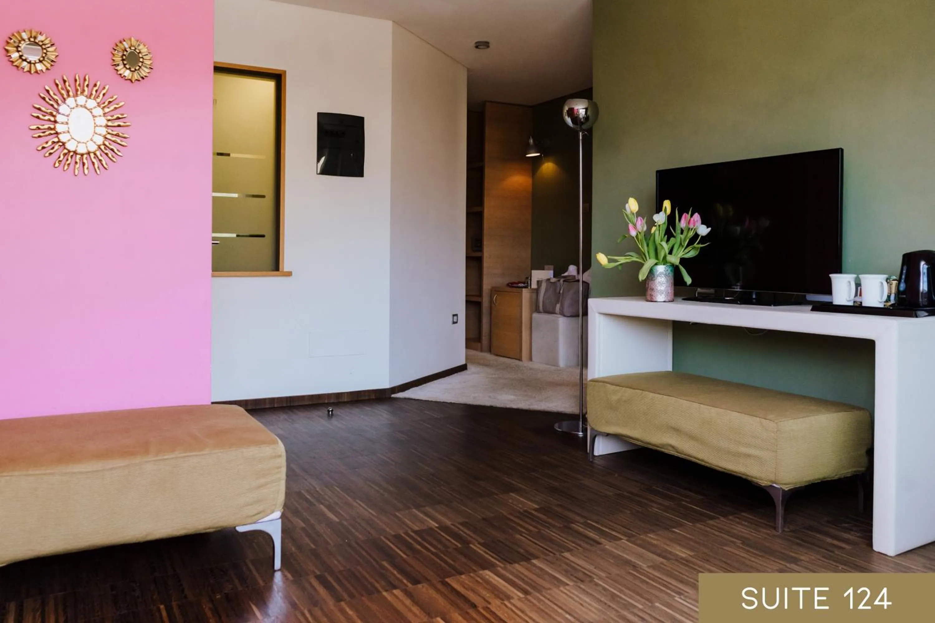 Living room in Hotel Lac Salin Spa & Mountain Resort