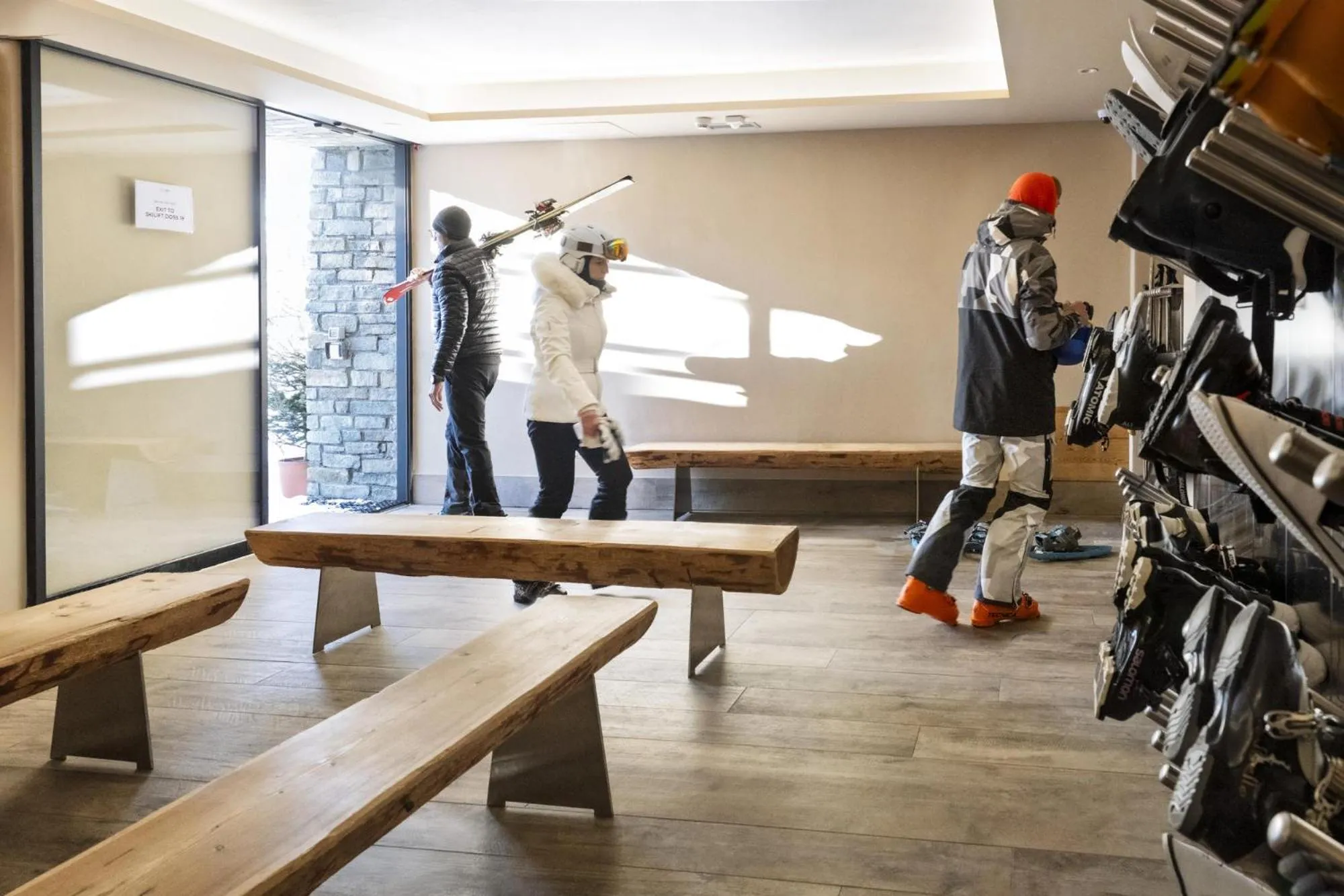 Skiing in Hotel Lac Salin Spa & Mountain Resort