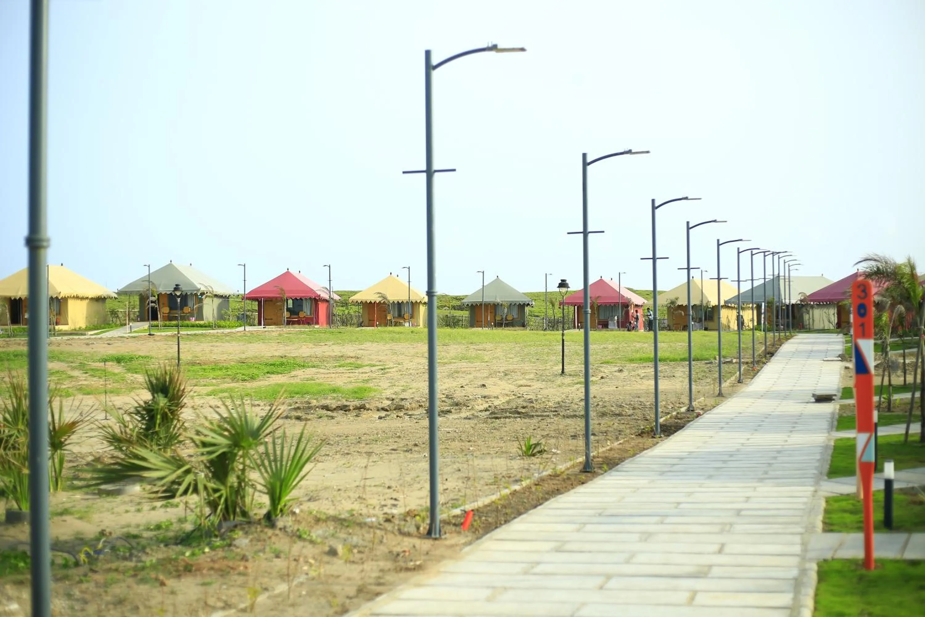 Garden in The Fern Seaside Luxurious Tent Resort Diu