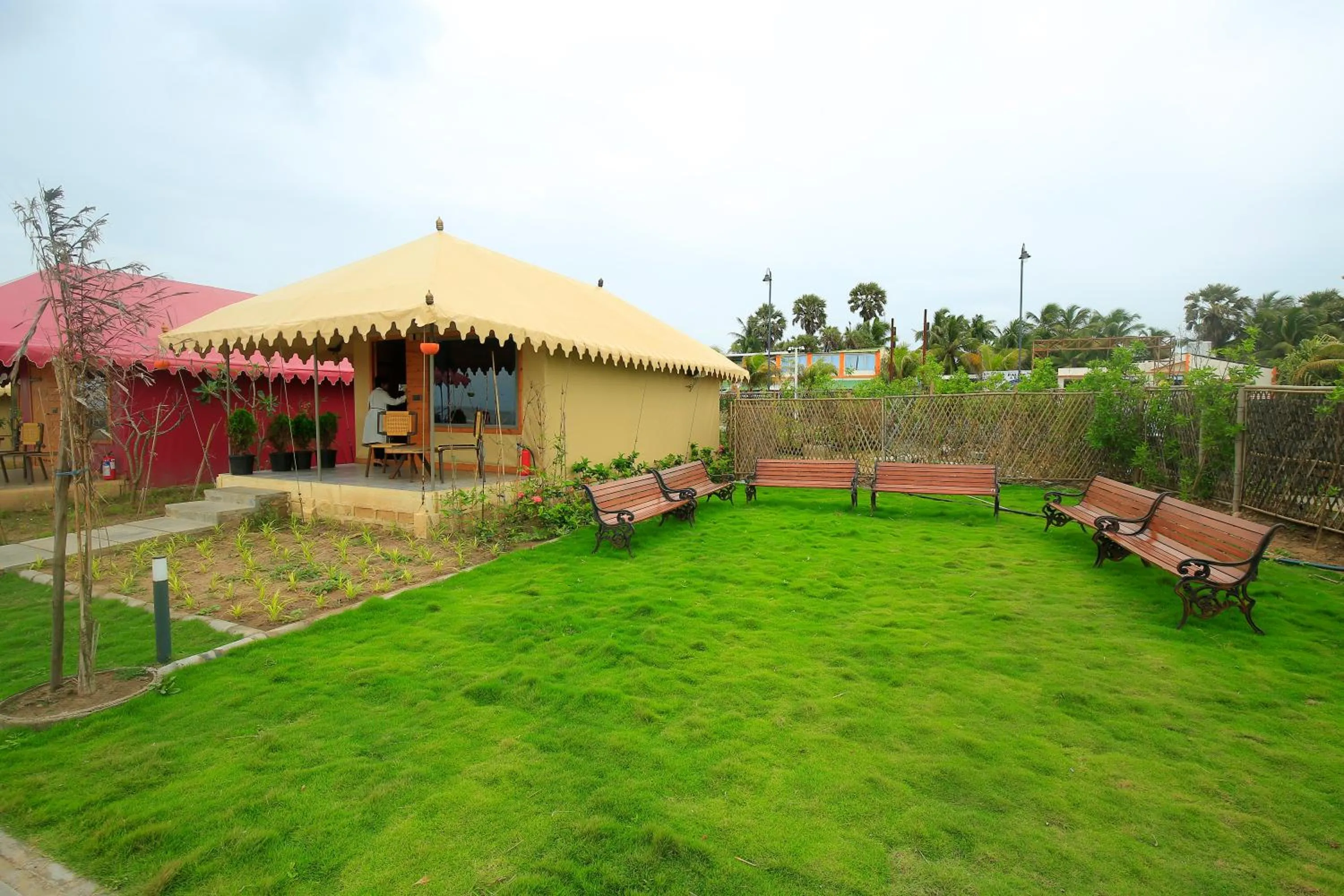 View (from property/room) in The Fern Seaside Luxurious Tent Resort Diu