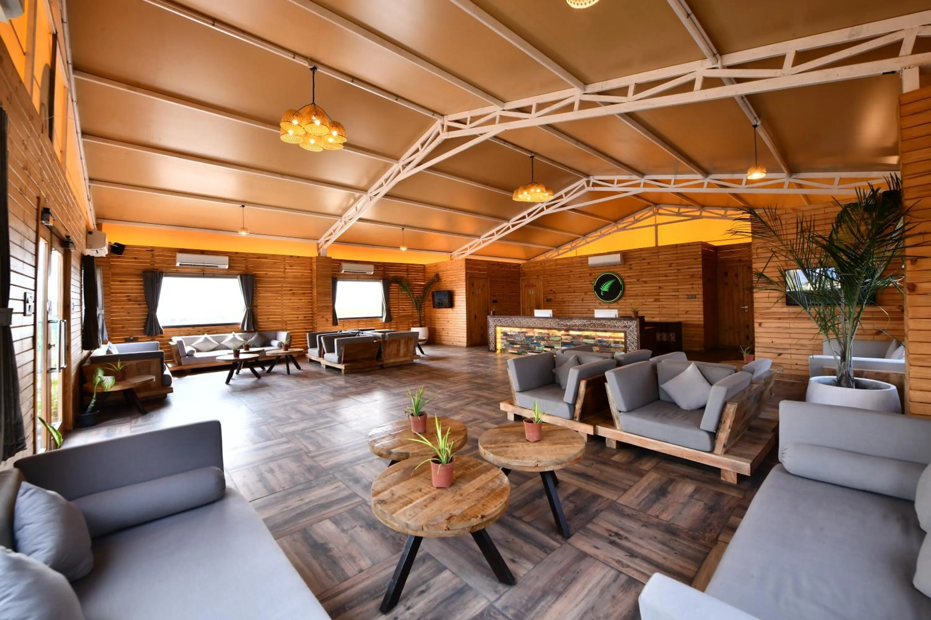 Lobby or reception in The Fern Seaside Luxurious Tent Resort Diu