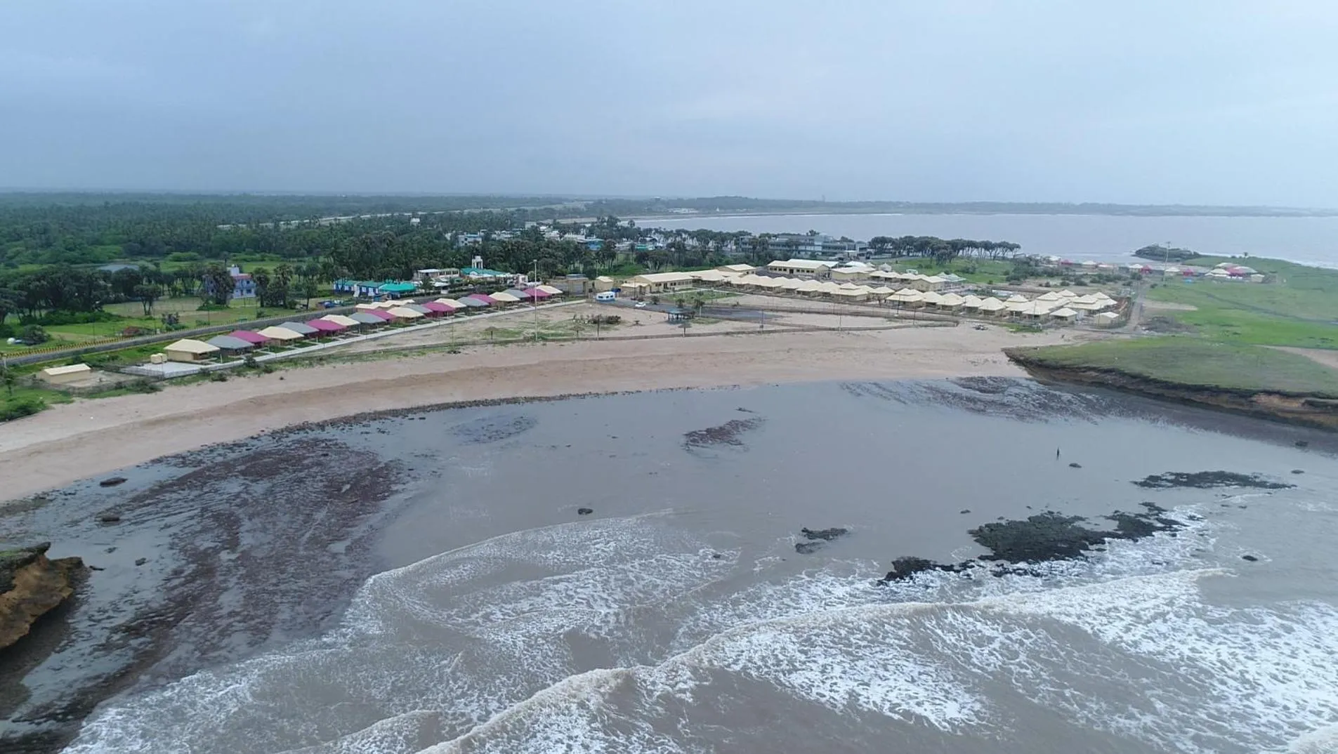 Beach in The Fern Seaside Luxurious Tent Resort Diu