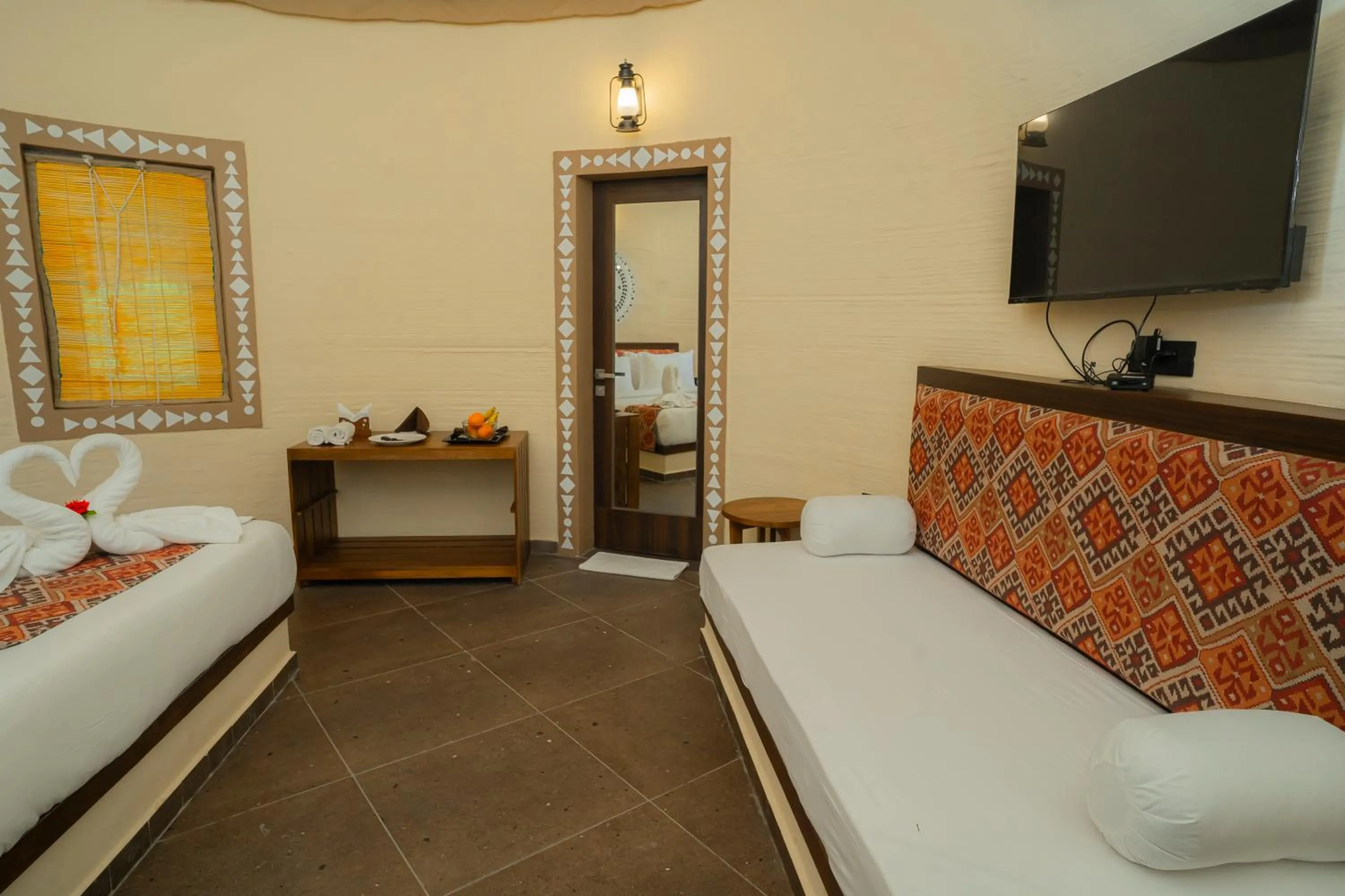 Photo of the whole room, Bed in The Fern Seaside Luxurious Tent Resort Diu
