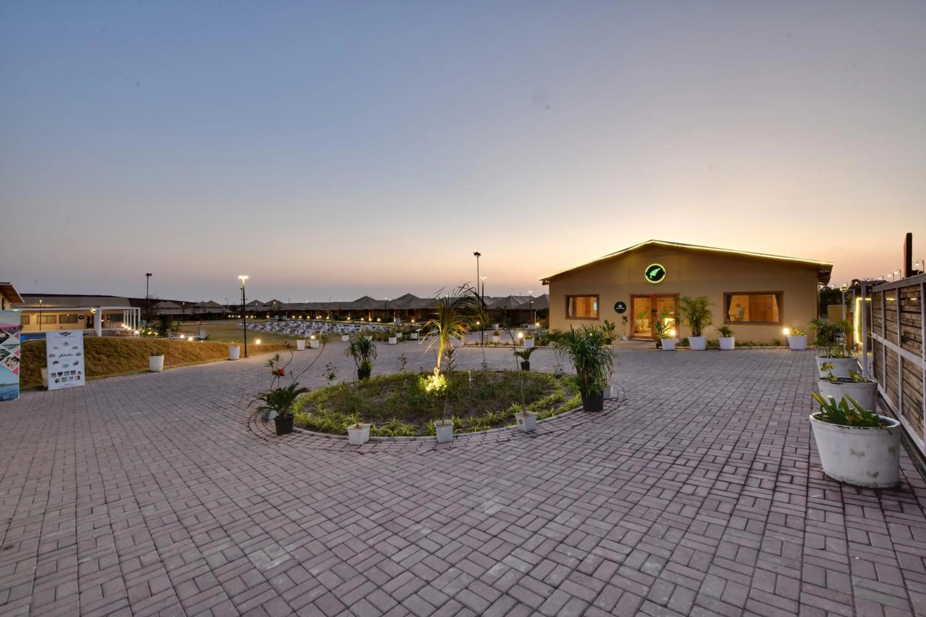 Facade/entrance in The Fern Seaside Luxurious Tent Resort Diu