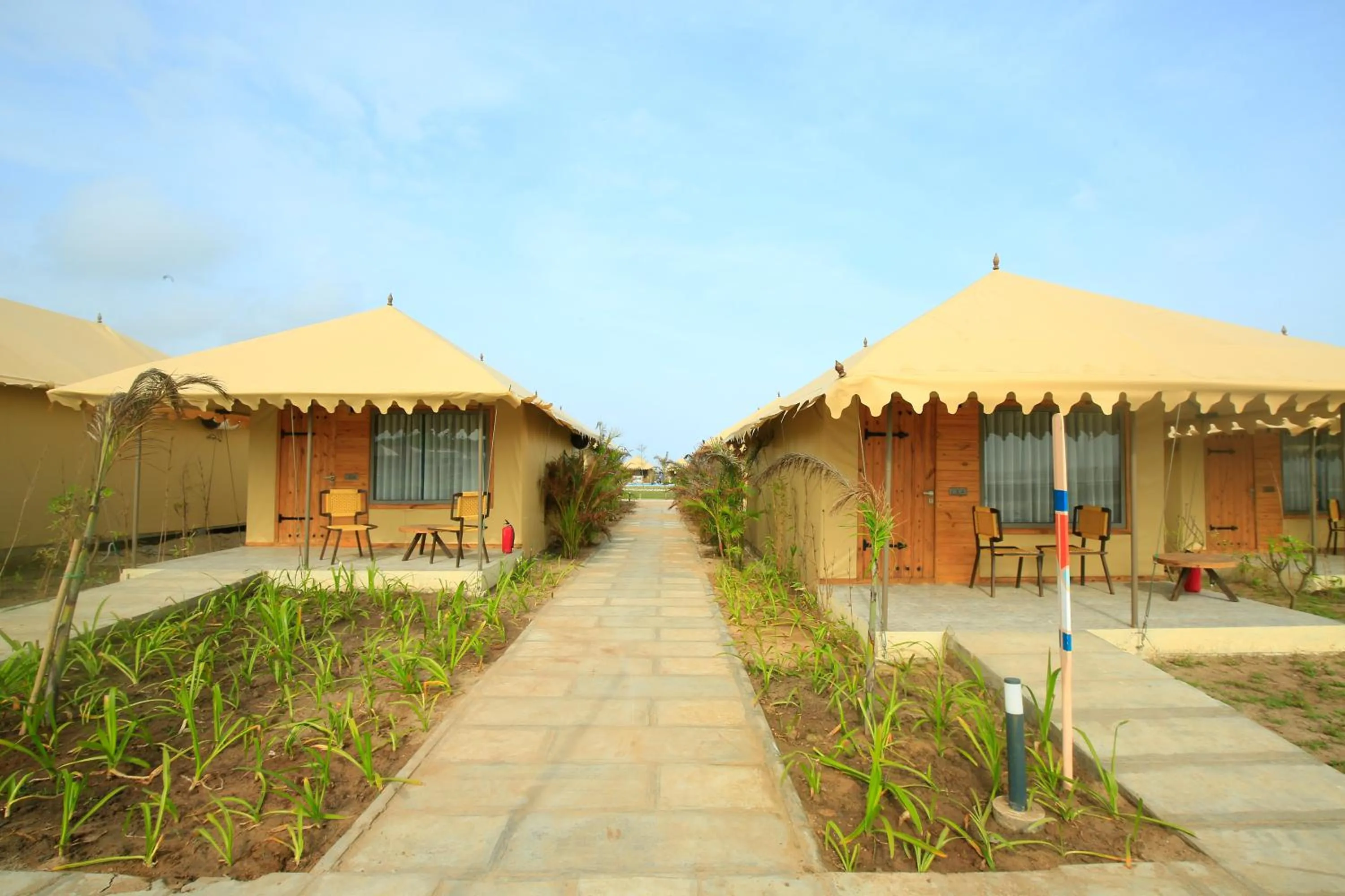 Property building in The Fern Seaside Luxurious Tent Resort Diu