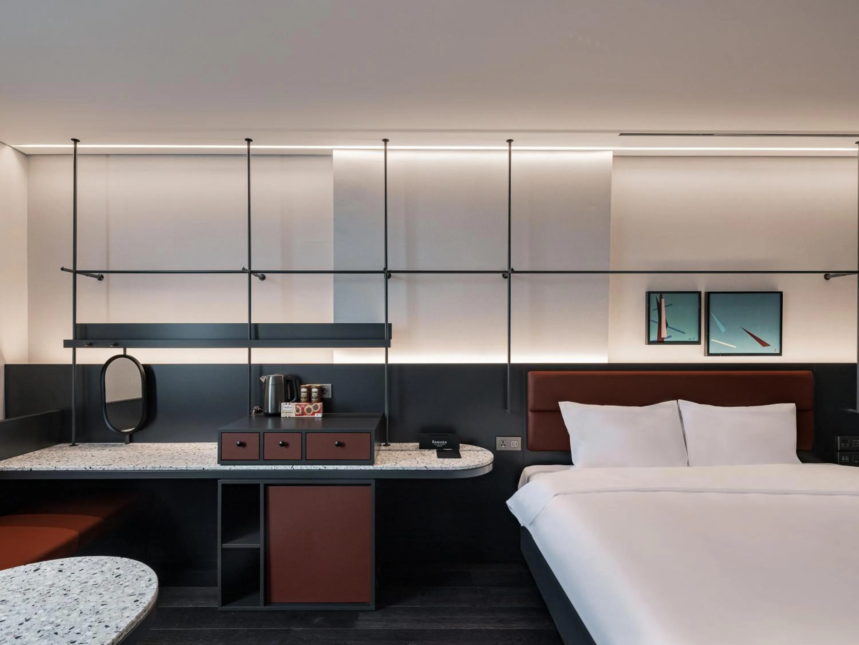 Bed in Ramada Plaza by Wyndham Chungjang