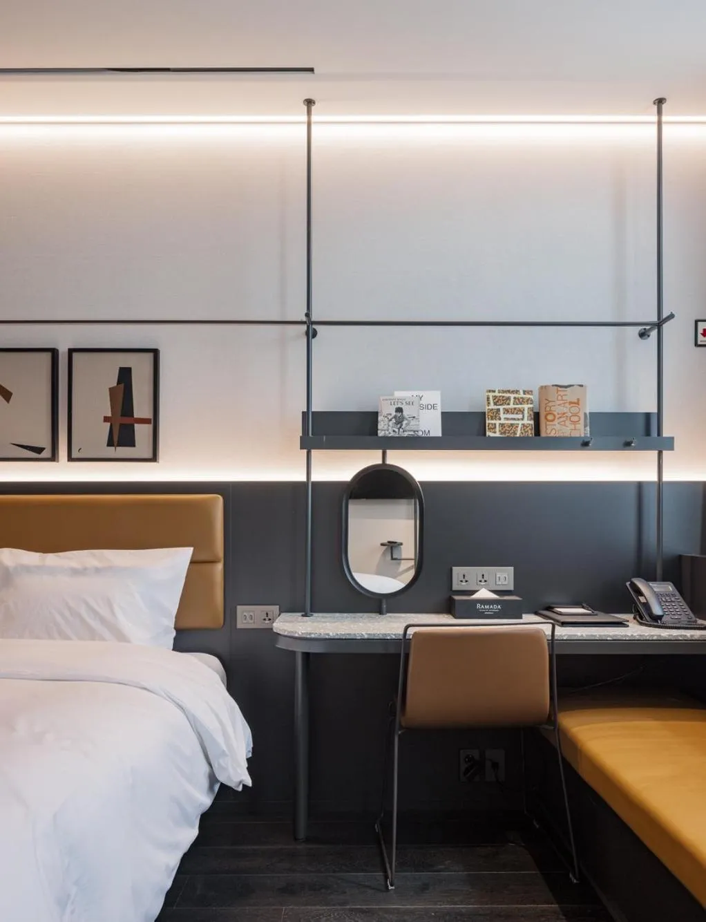 Bed in Ramada Plaza by Wyndham Chungjang