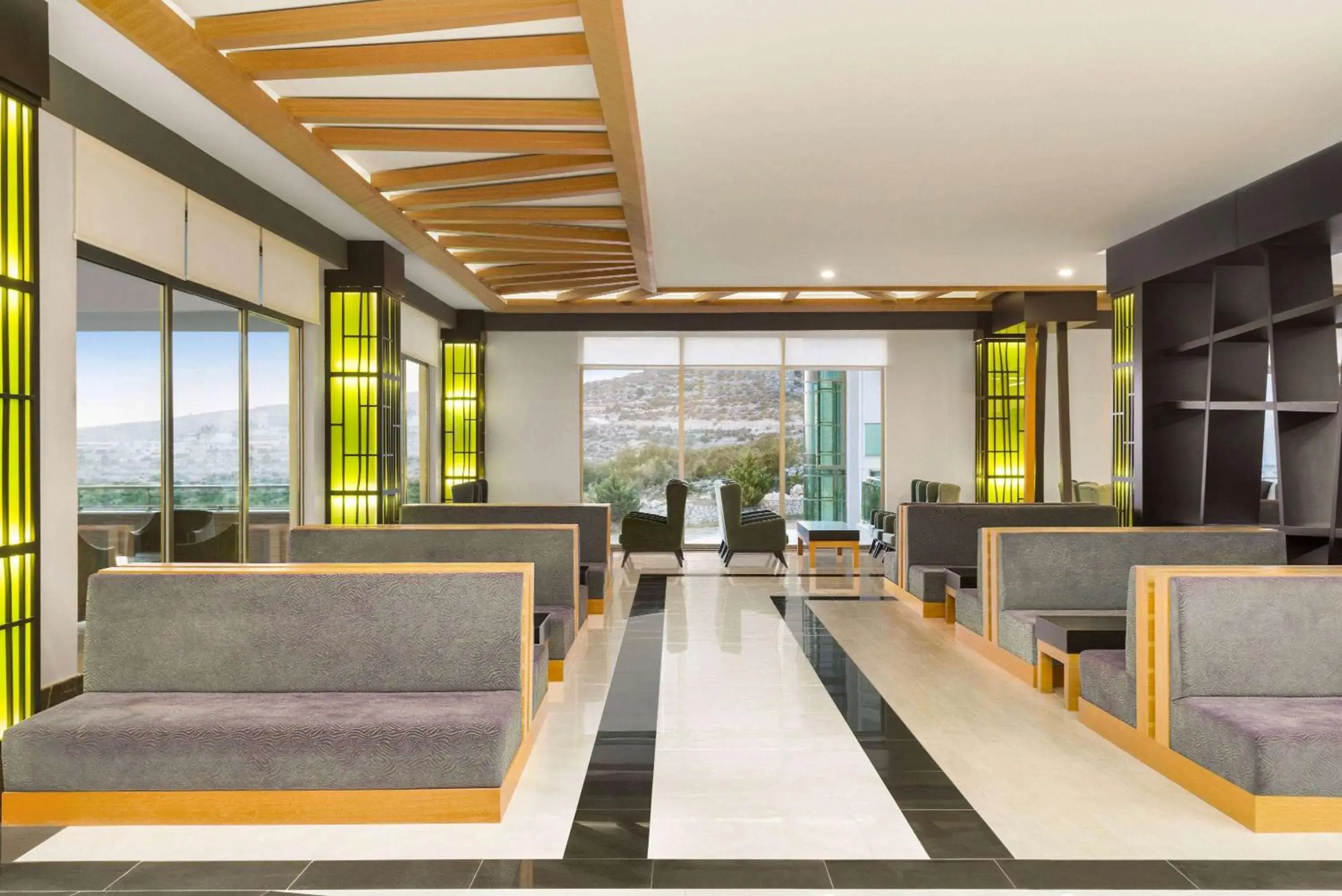 Lobby or reception in Ramada Resort By Wyndham Kizkalesi Lobby or reception in Ramada Resort By Wyndham Kizkalesi