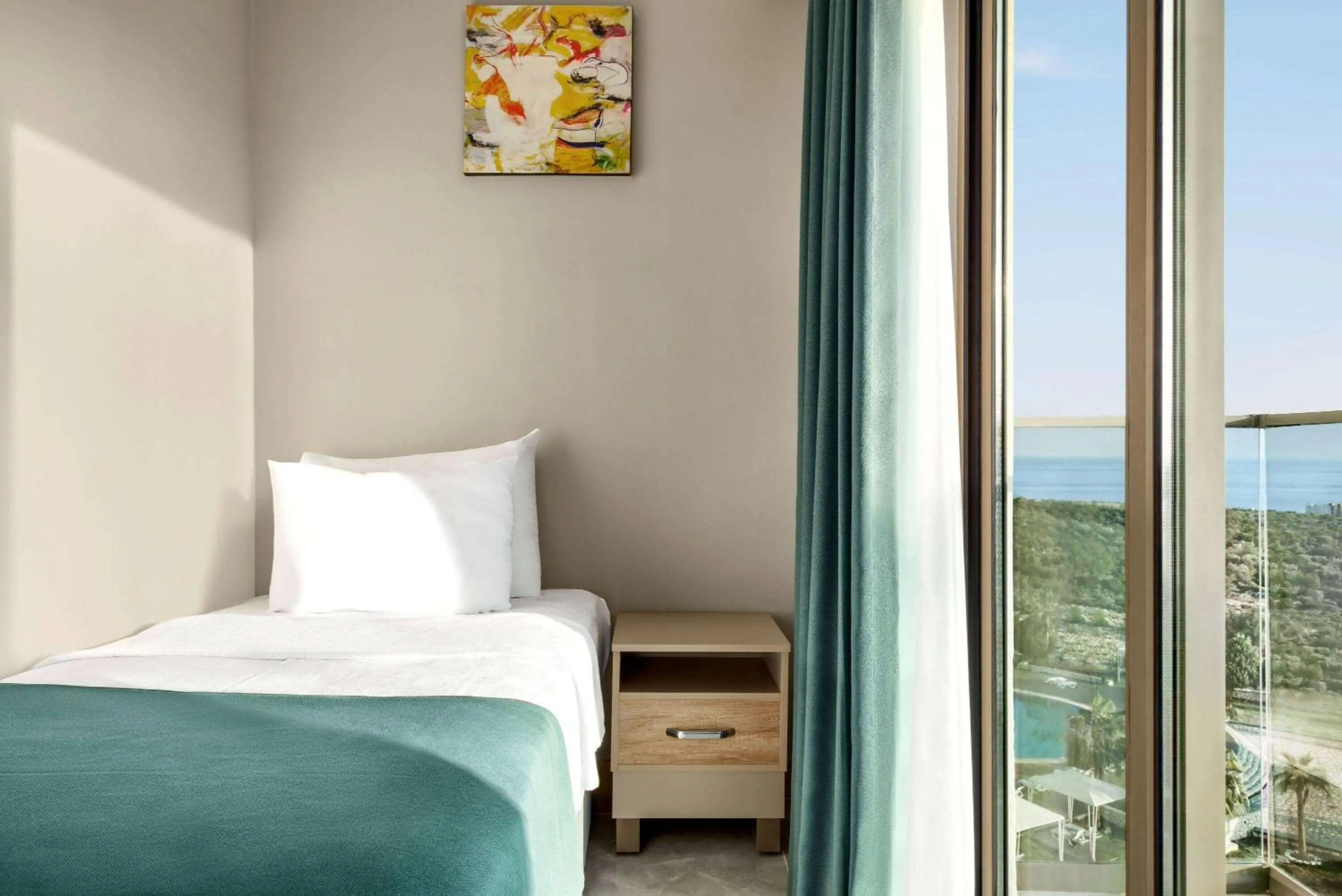 Bed in Ramada Resort By Wyndham Kizkalesi