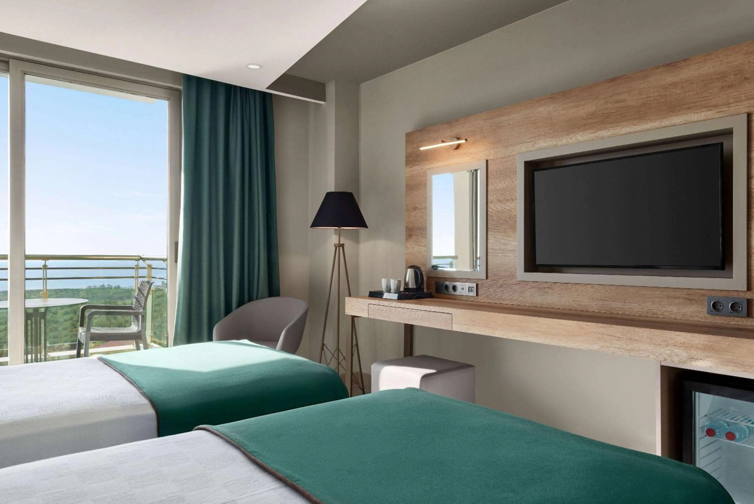 Bed in Ramada Resort By Wyndham Kizkalesi