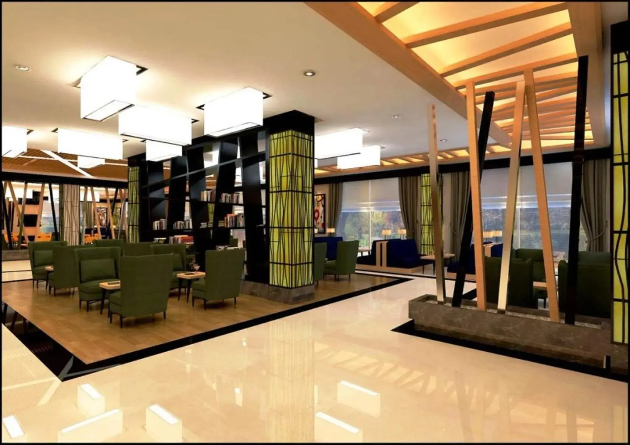 Lobby or reception in Ramada Resort By Wyndham Kizkalesi Lobby or reception in Ramada Resort By Wyndham Kizkalesi