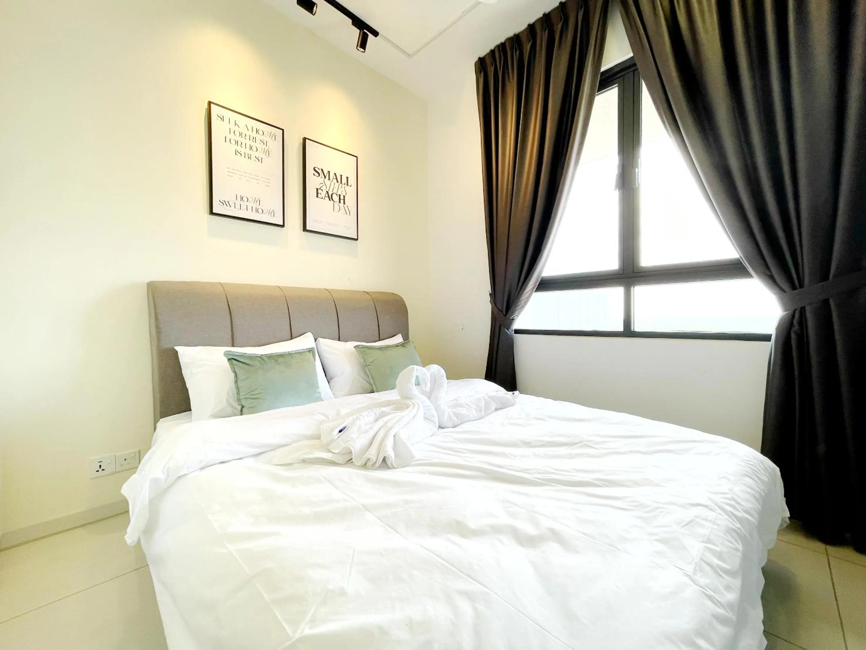 Bedroom, Bed in Horizon Suite Homestay, KLIA by S&T Homez