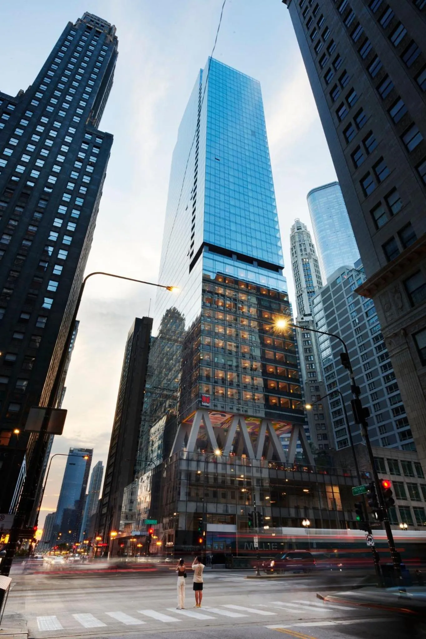 Property building in citizenM Chicago Downtown