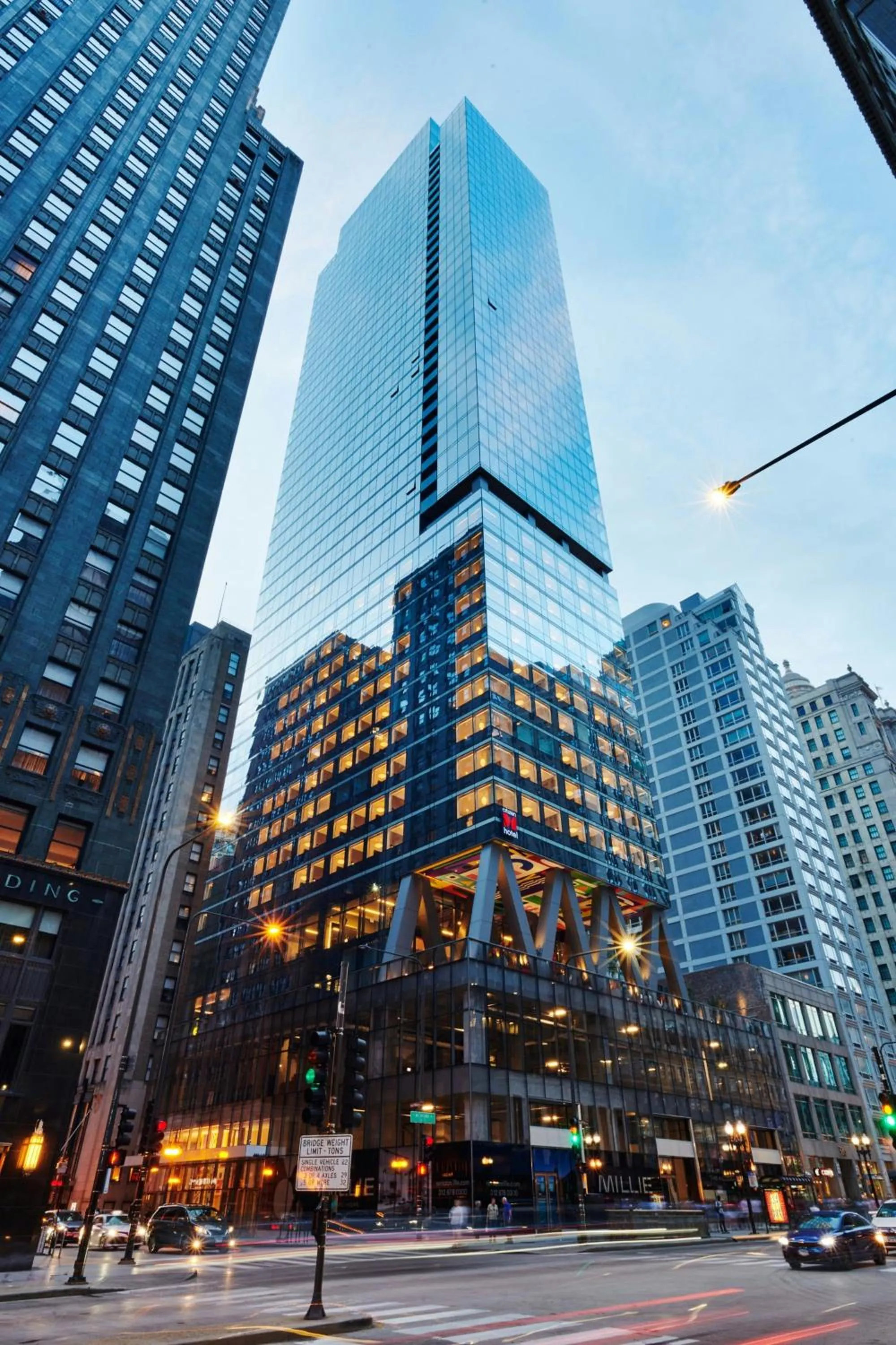 View (from property/room) in citizenM Chicago Downtown