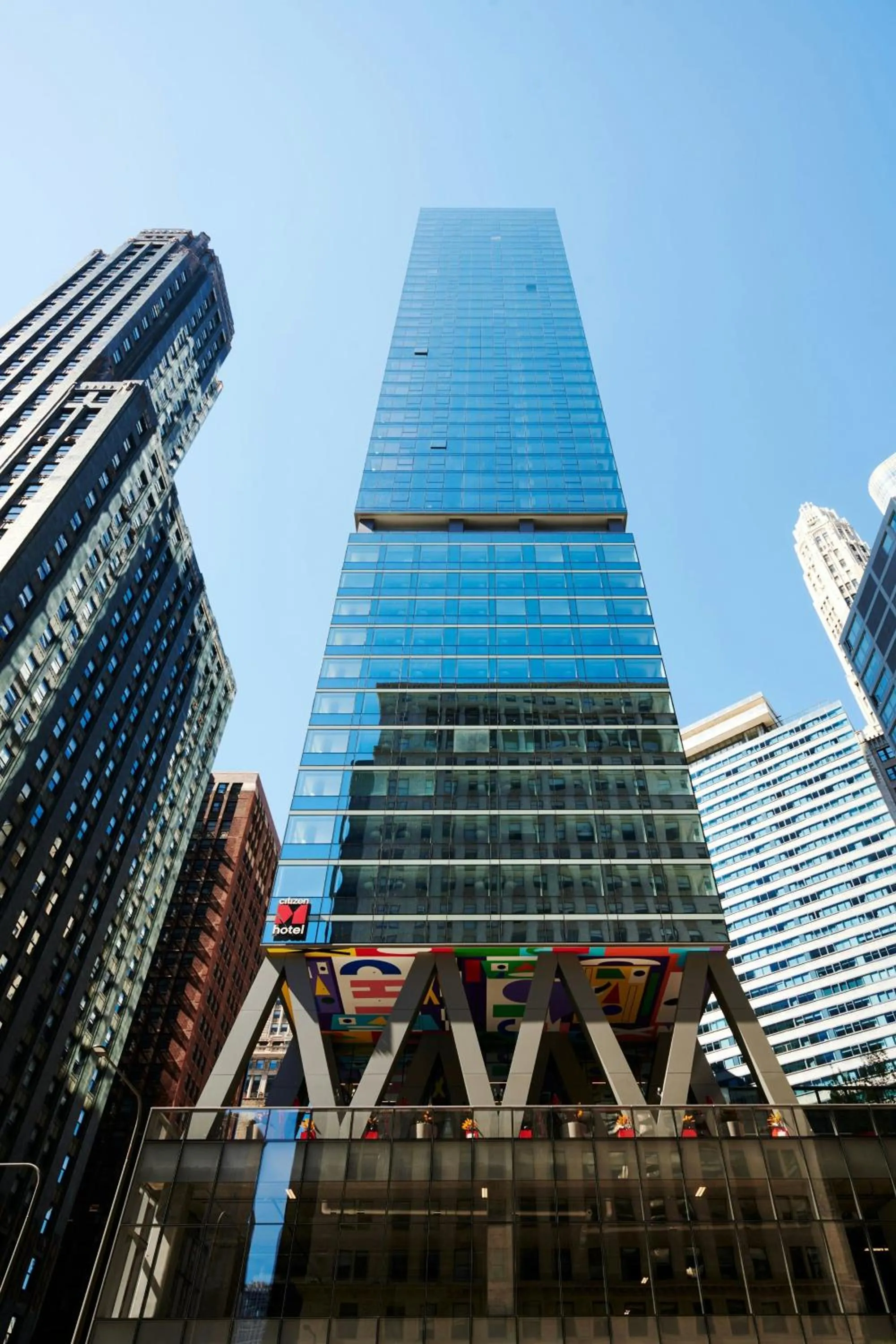Property building in citizenM Chicago Downtown