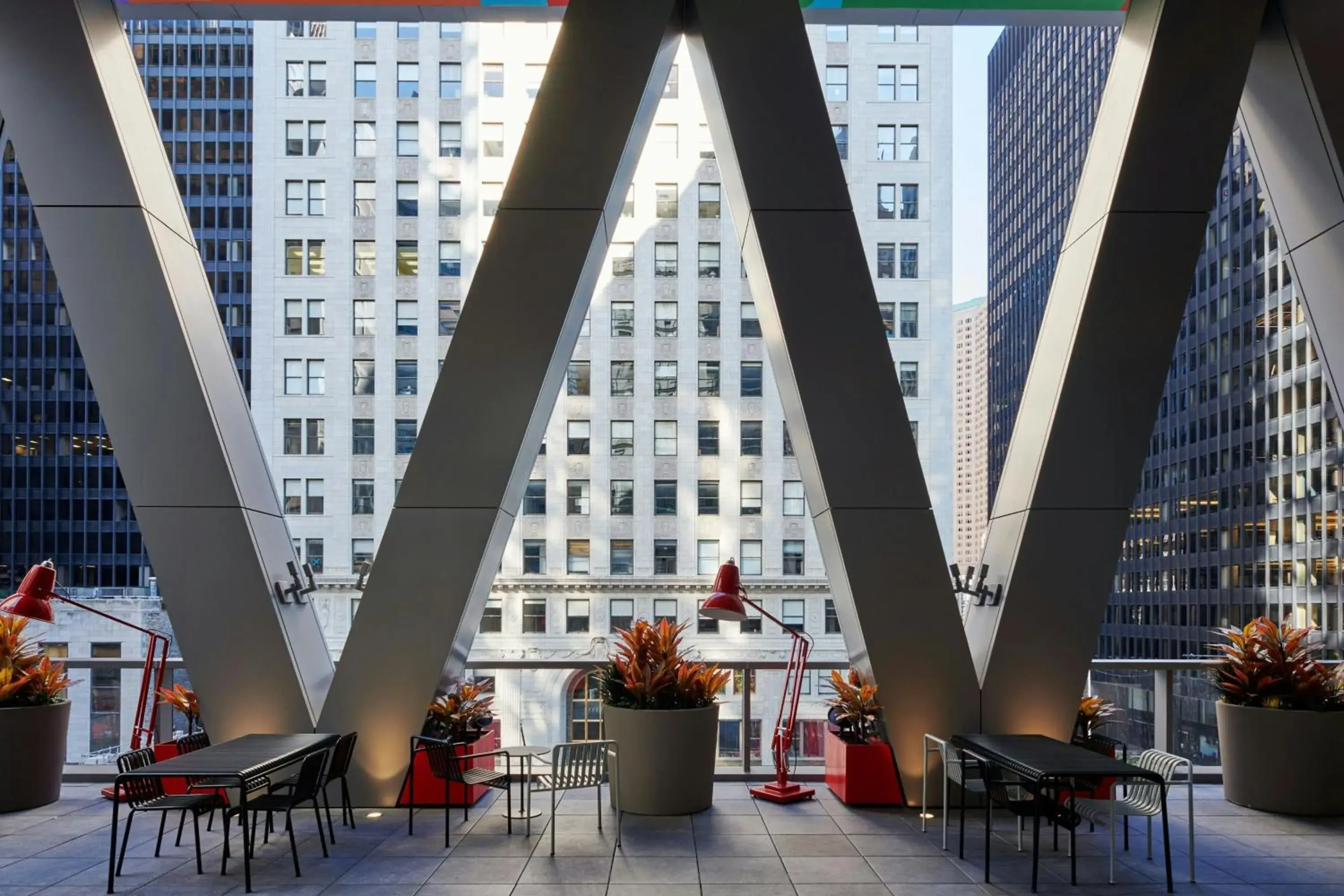 Property building in citizenM Chicago Downtown Property building in citizenM Chicago Downtown