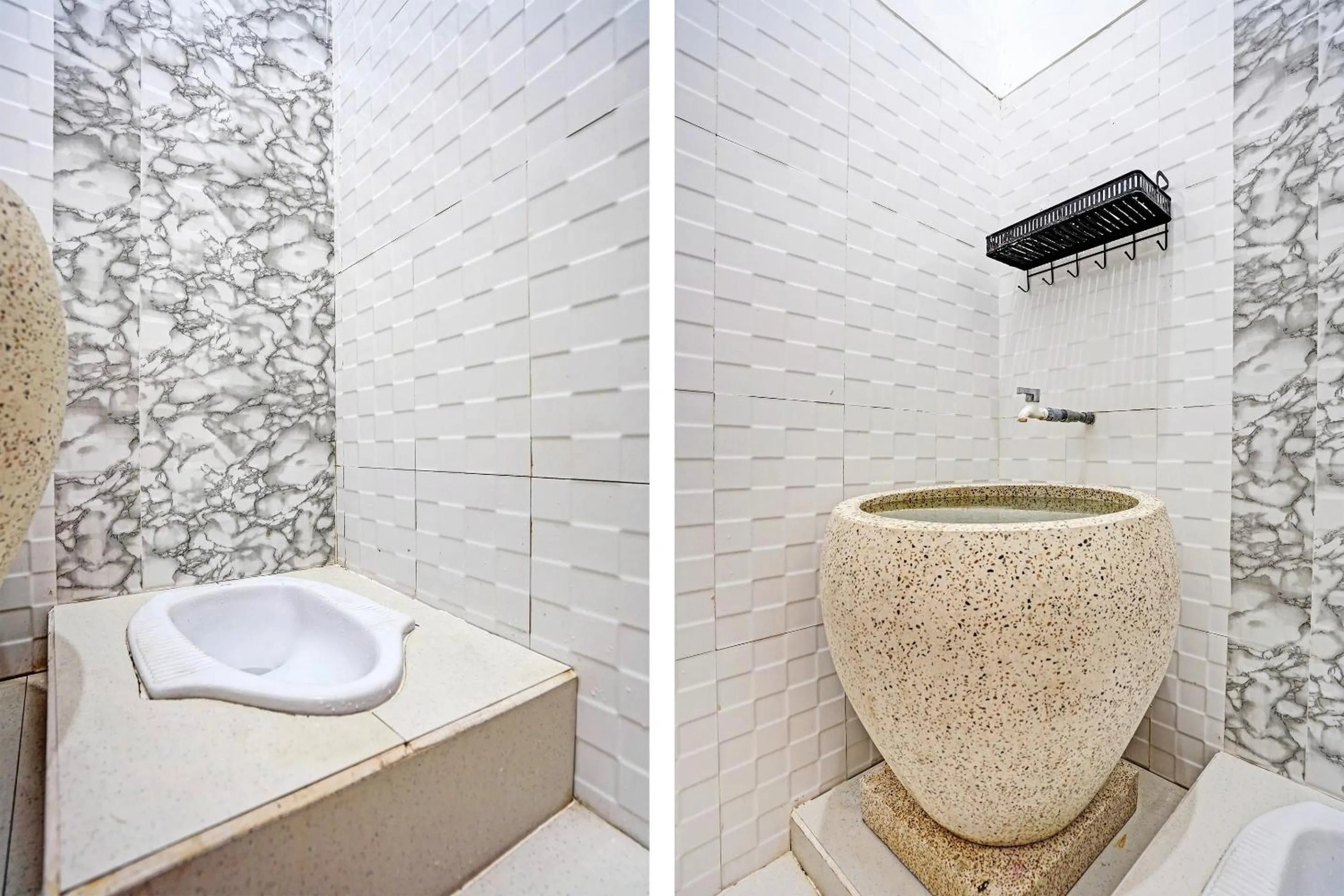 Bathroom in Hotel O Reva Residence Syariah