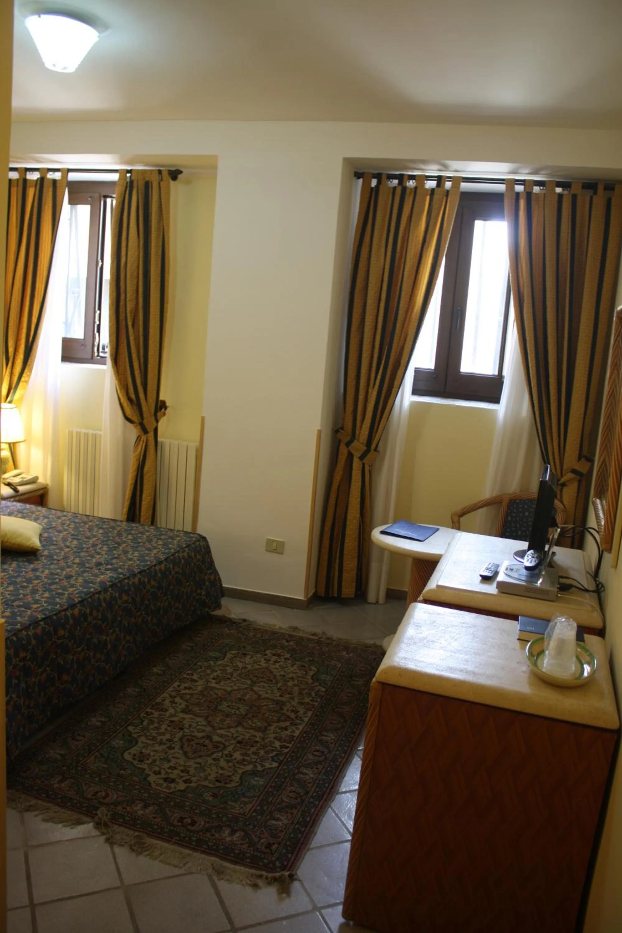 Decorative detail, Bed in Hotel Elimo