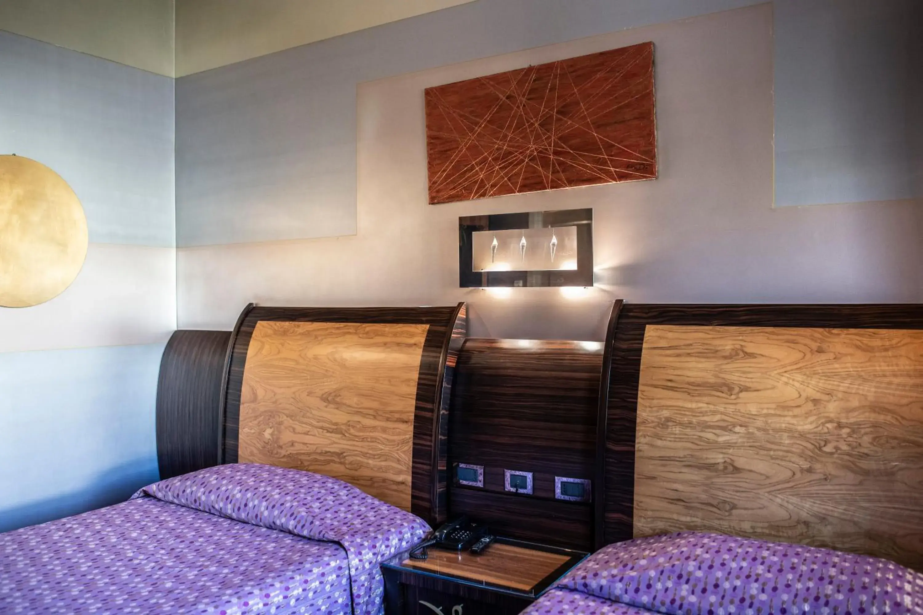 Bed in Hotel Garibaldi Bed in Hotel Garibaldi