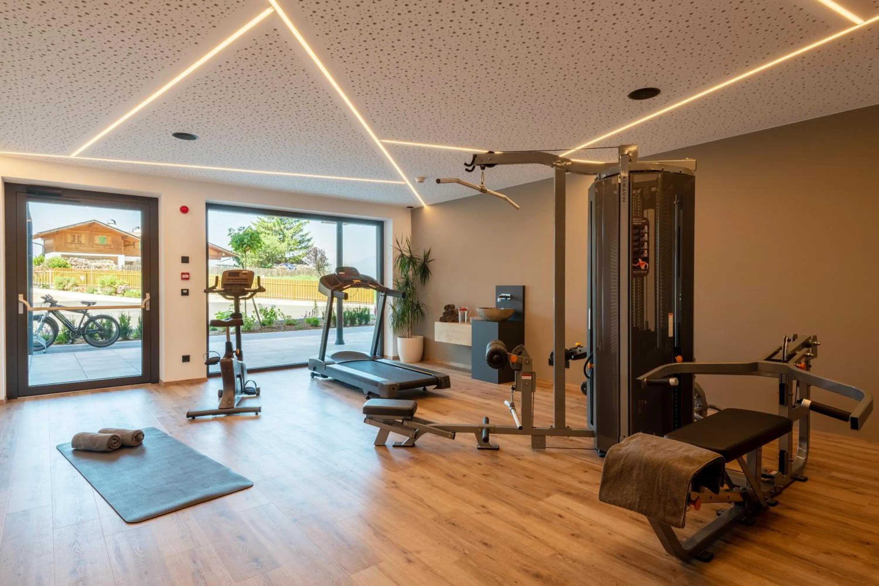 Fitness centre/facilities in Hotel Sonnenheim