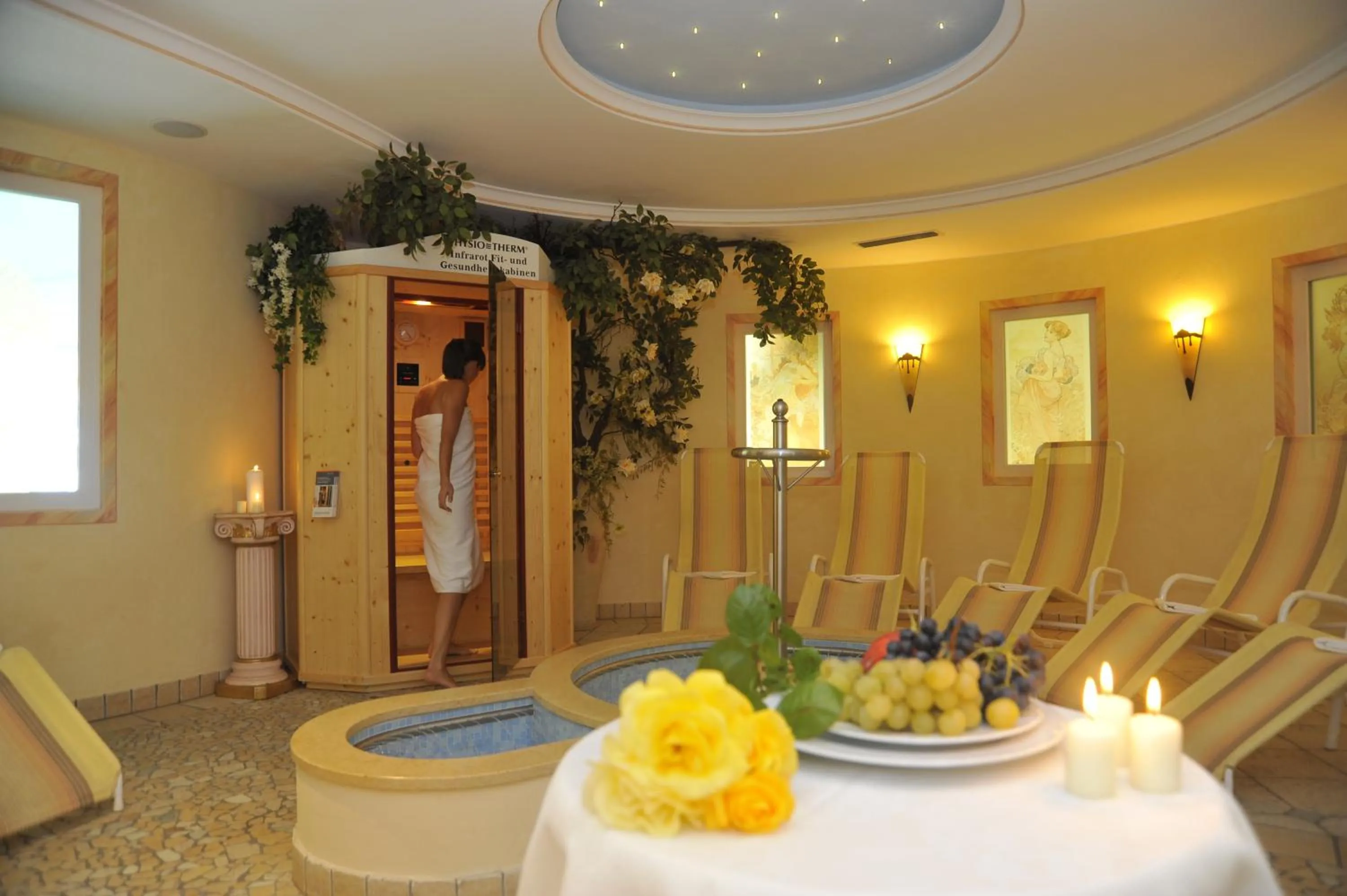 Spa and wellness centre/facilities in Hotel Sonnenheim