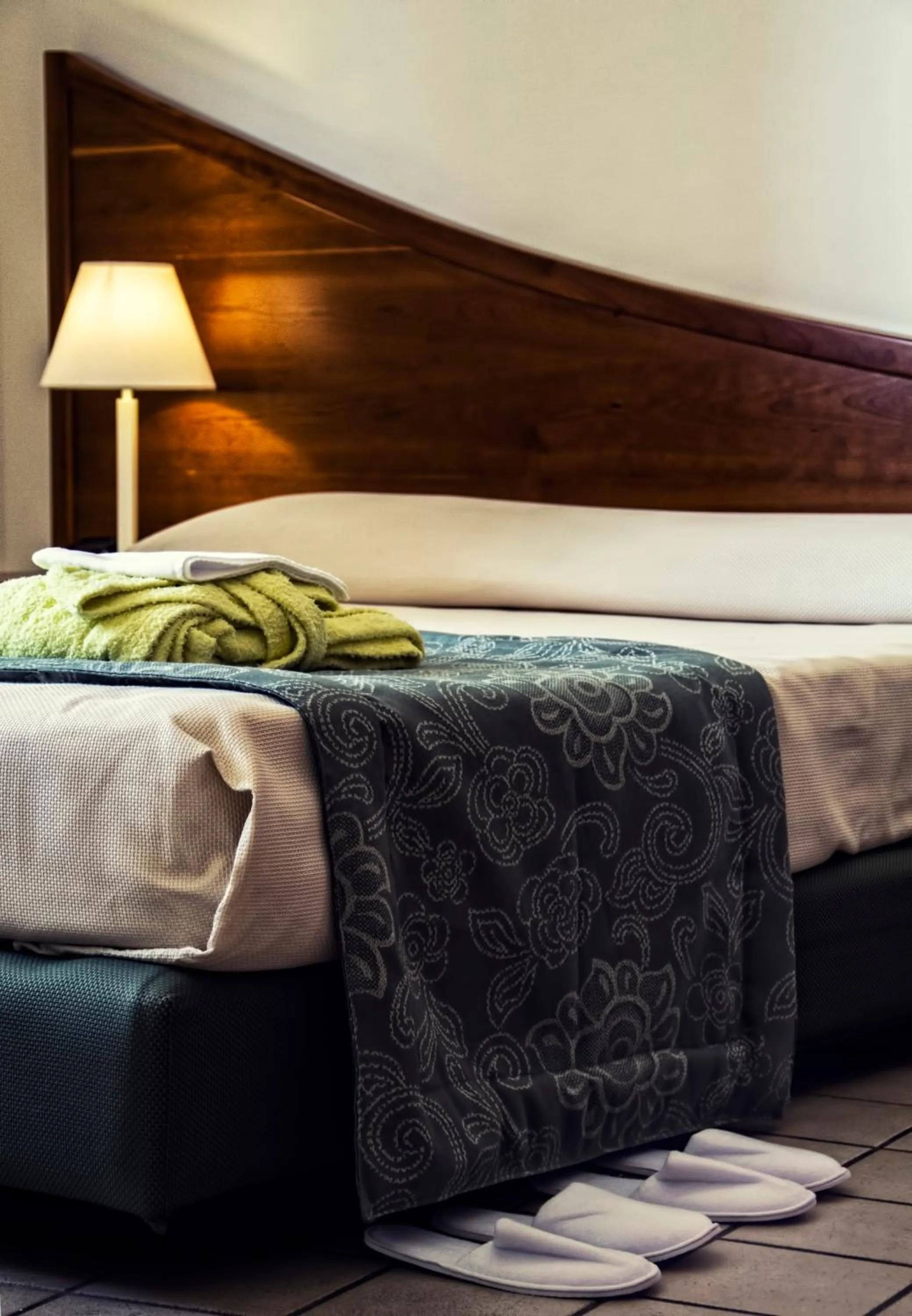 Bed in Hotel Sirenetta