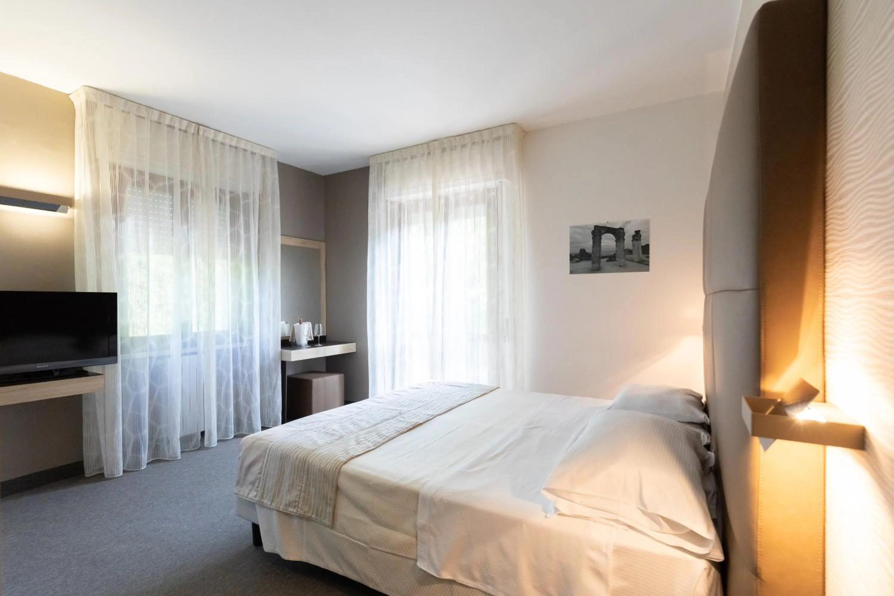 Bed in Hotel Villa Maria