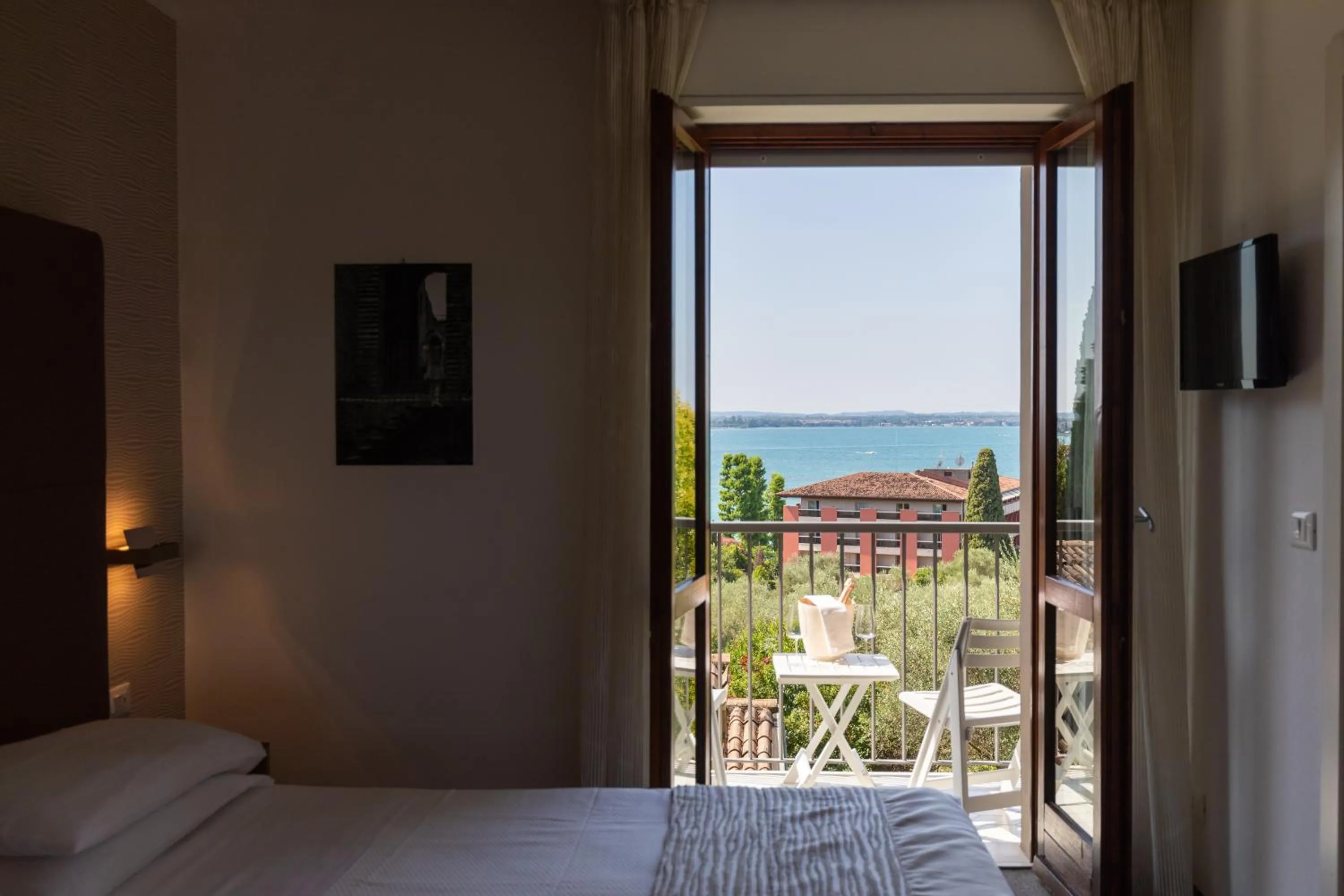 Bed in Hotel Villa Maria