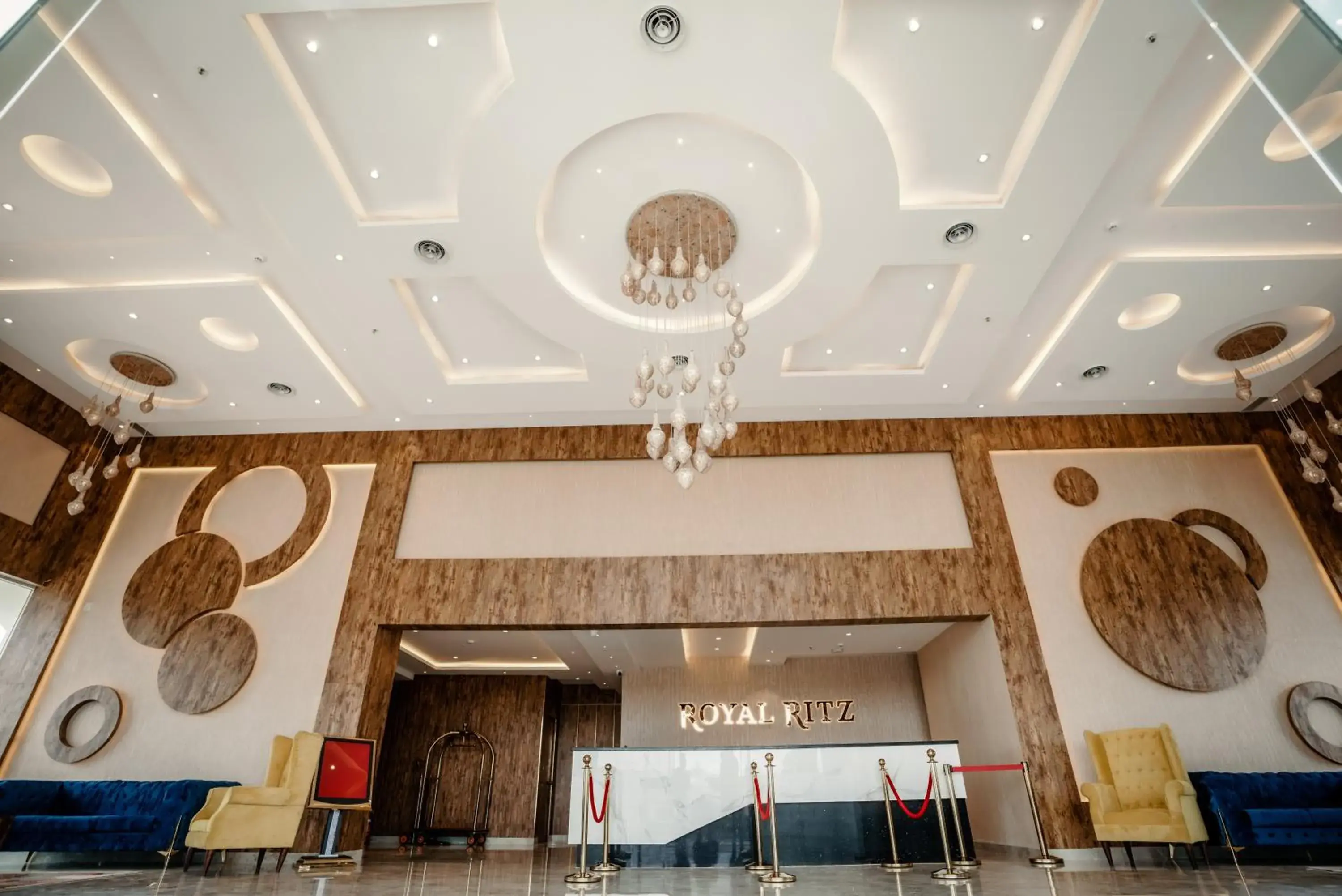 Lobby or reception in Royal Ritz Lobby or reception in Royal Ritz