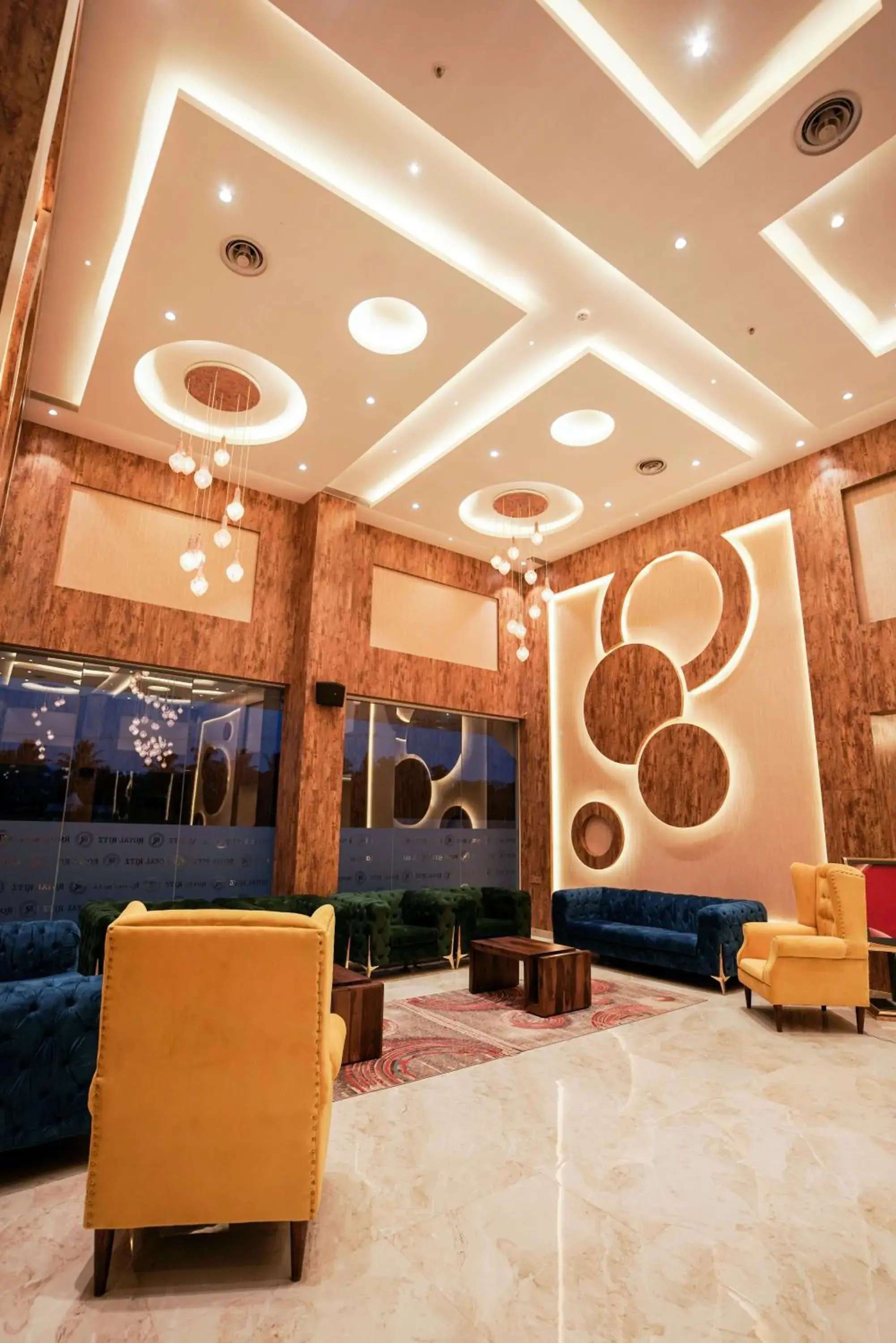 Lobby or reception in Royal Ritz Lobby or reception in Royal Ritz