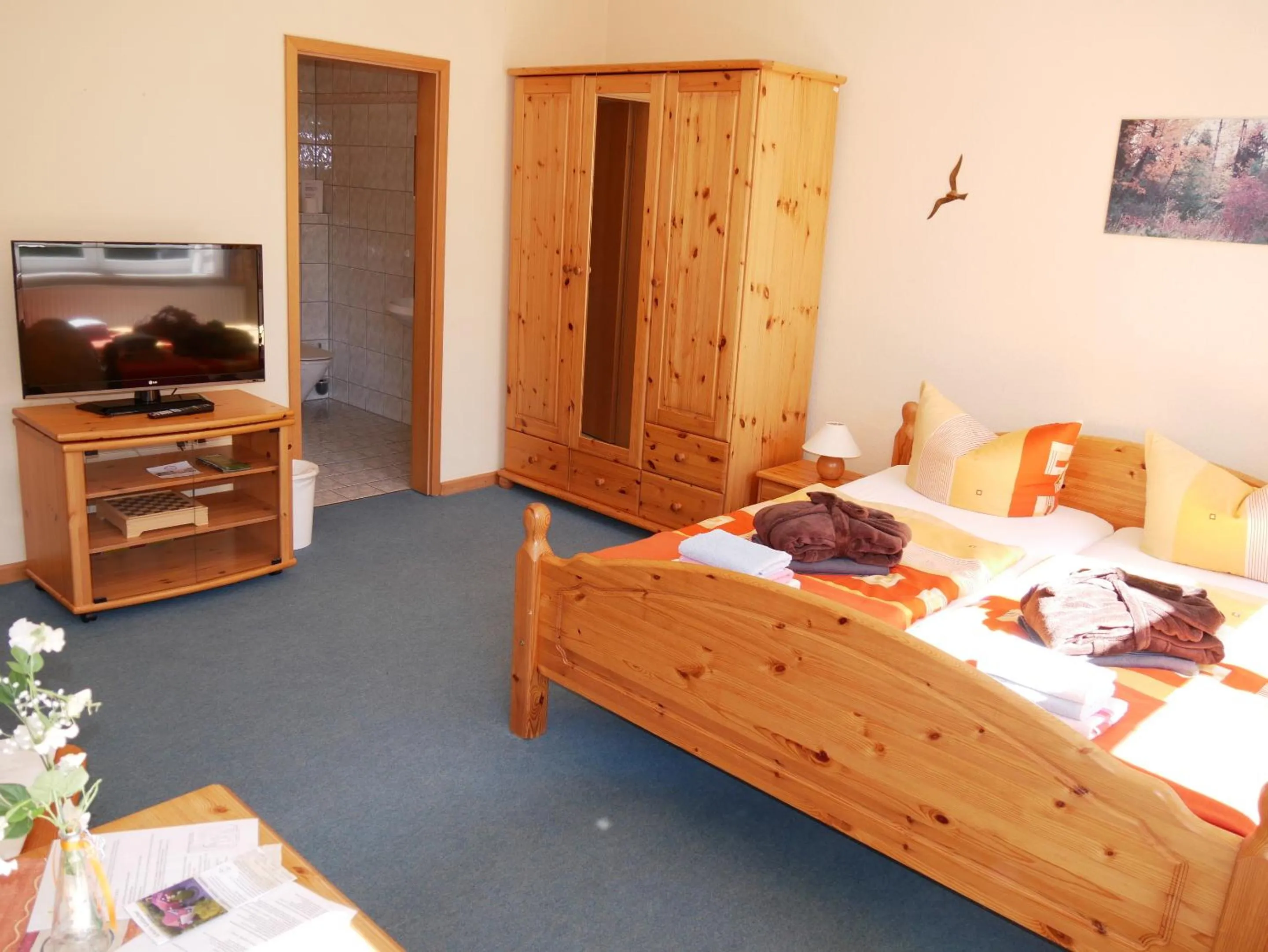 Bedroom in Schloss Goldacker - das Schloss der Gesundheit