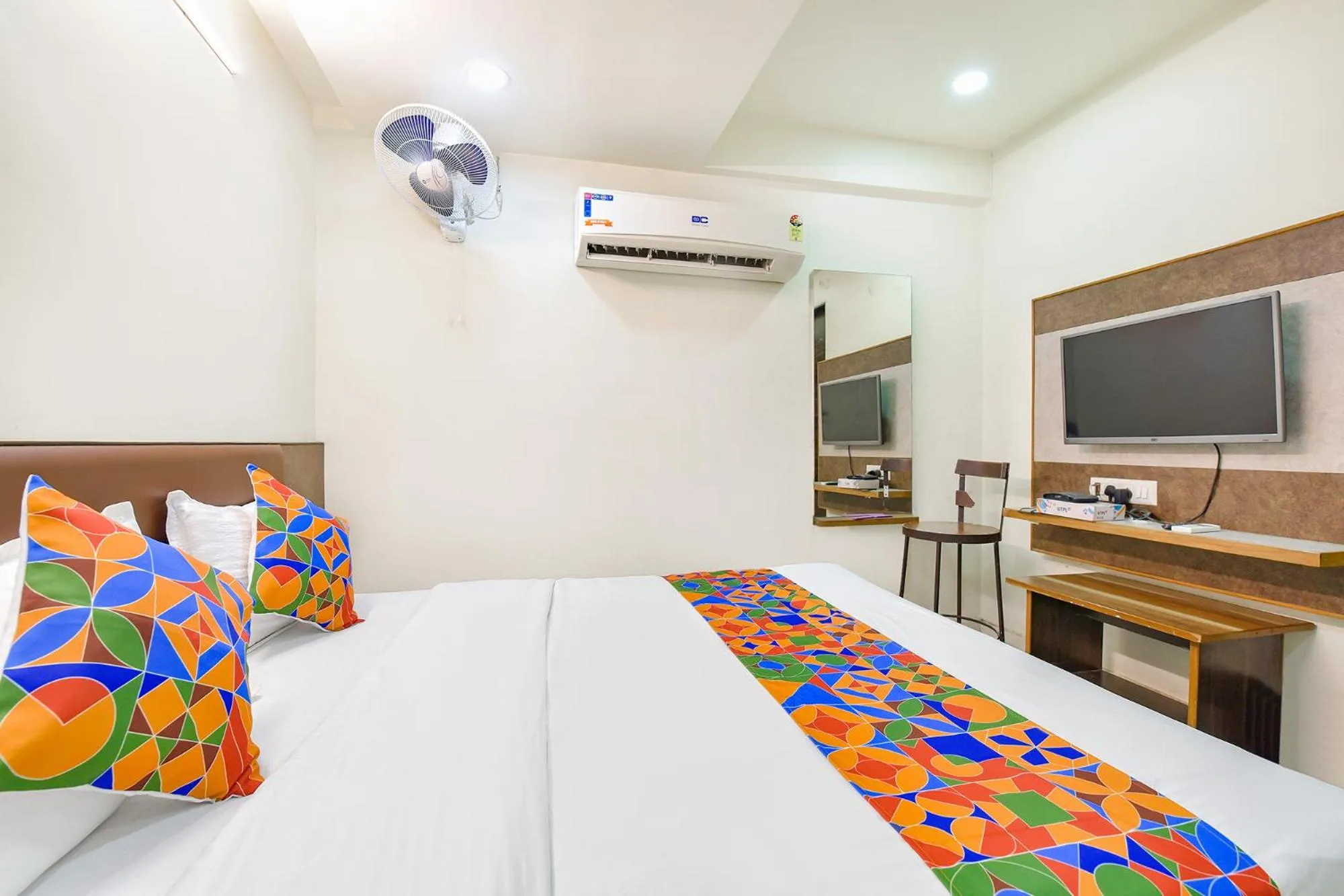 Photo of the whole room, Bed in FabHotel Crystal - Nr Odau Ring Road