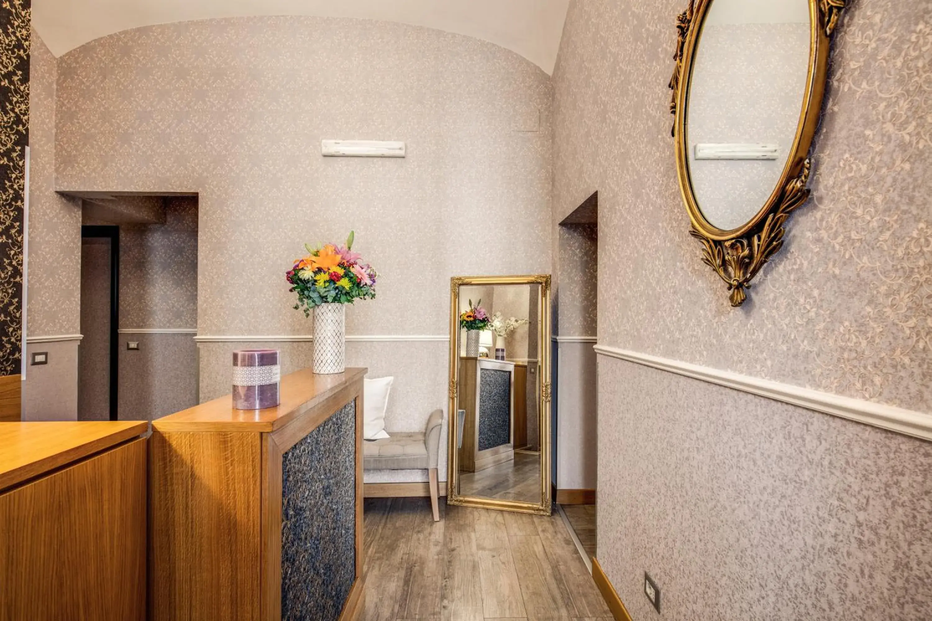 Lobby or reception in Auditorium Mecenate Lobby or reception in Auditorium Mecenate