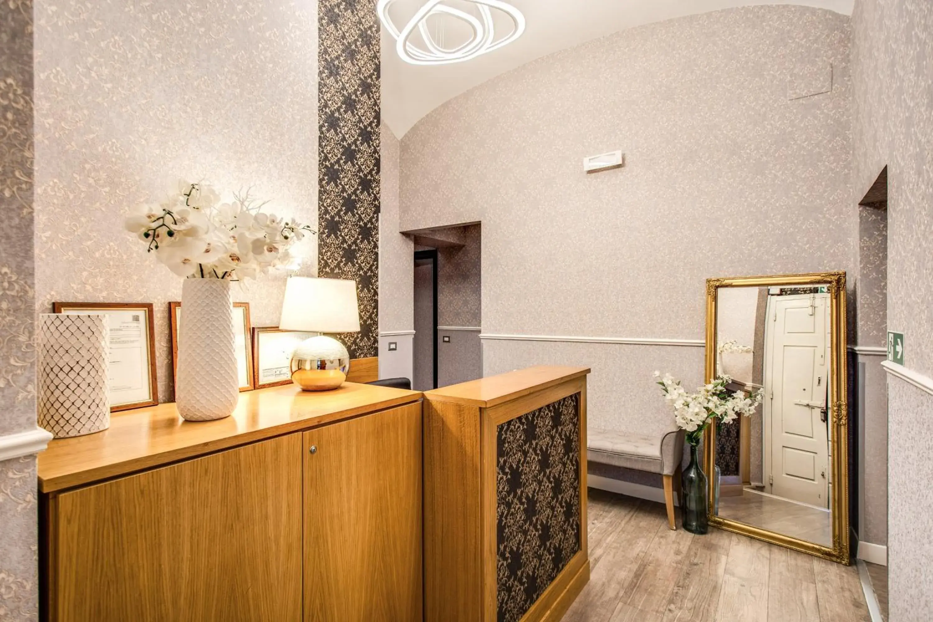 Lobby or reception in Auditorium Mecenate Lobby or reception in Auditorium Mecenate