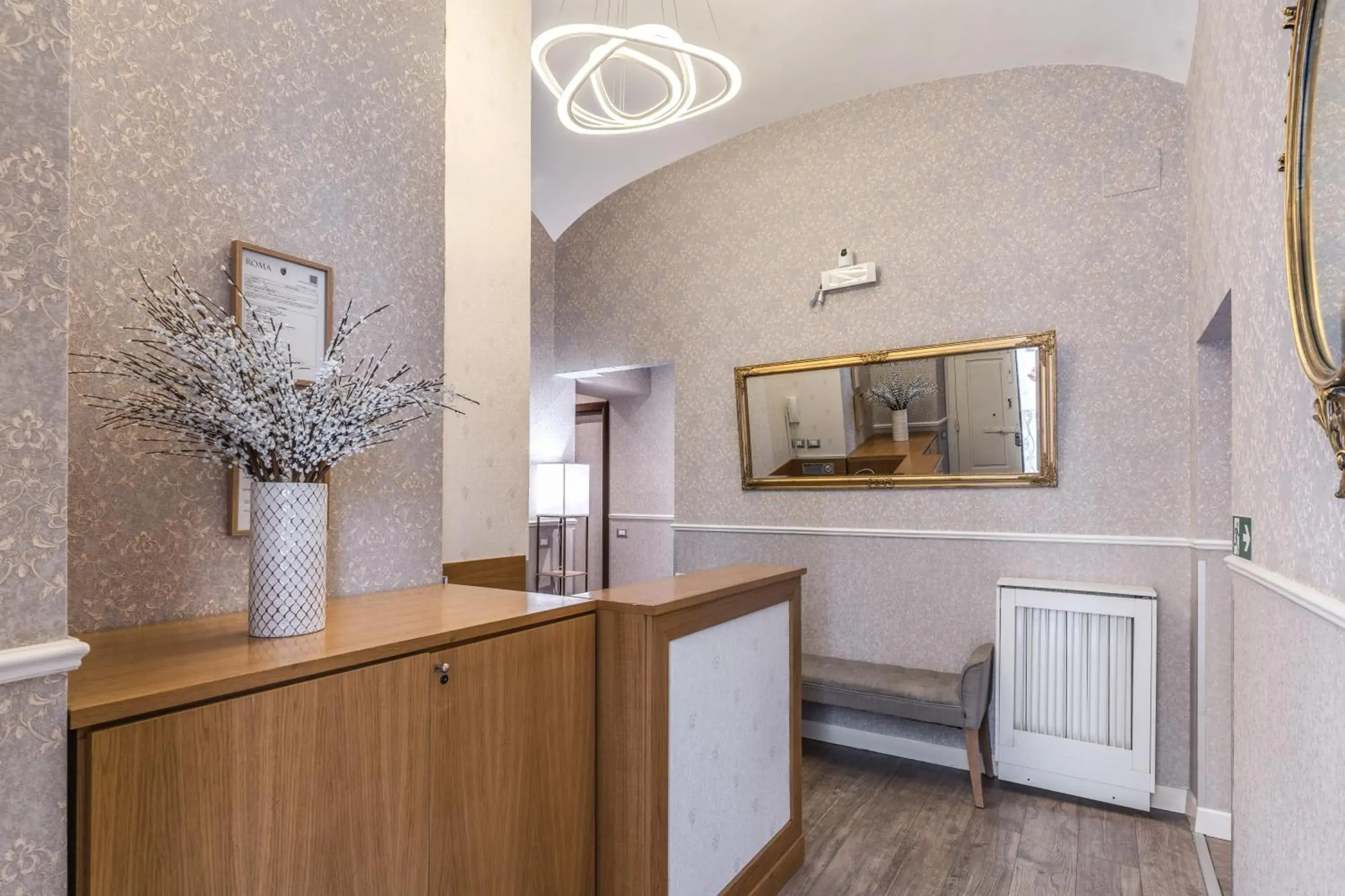 Lobby or reception in Auditorium Mecenate Lobby or reception in Auditorium Mecenate